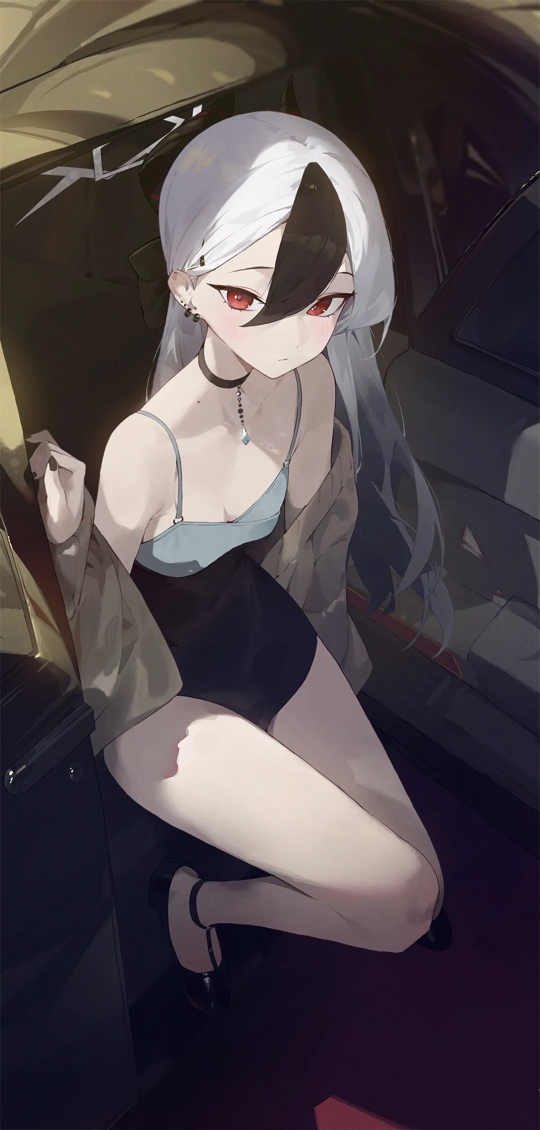 图片[5]-【插画精选】比基尼蓝发少女 双马尾妹子 碧蓝档案 鬼方カヨコ 会员美图壁纸推荐(109张）-鹿星语