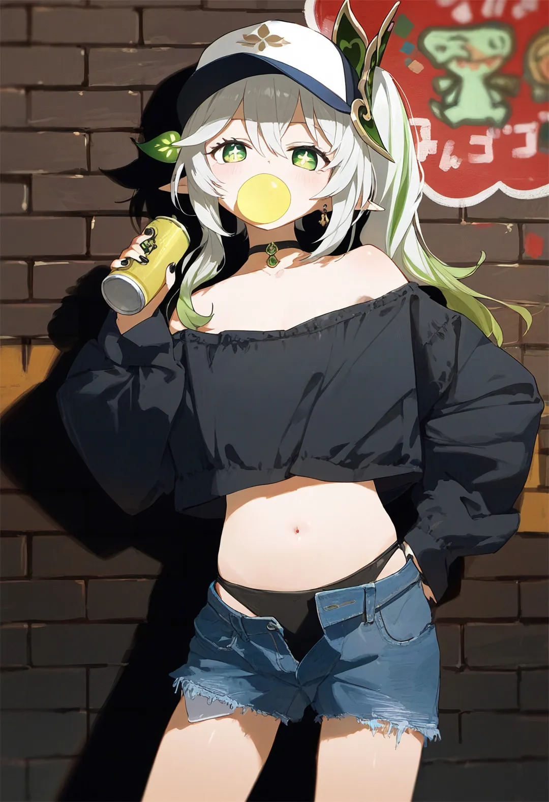 图片[11]-【AI精选】原神 芙宁娜 久岐忍 神子 小草神 碧蓝航线 翔鹤 会员美图推荐-鹿星语