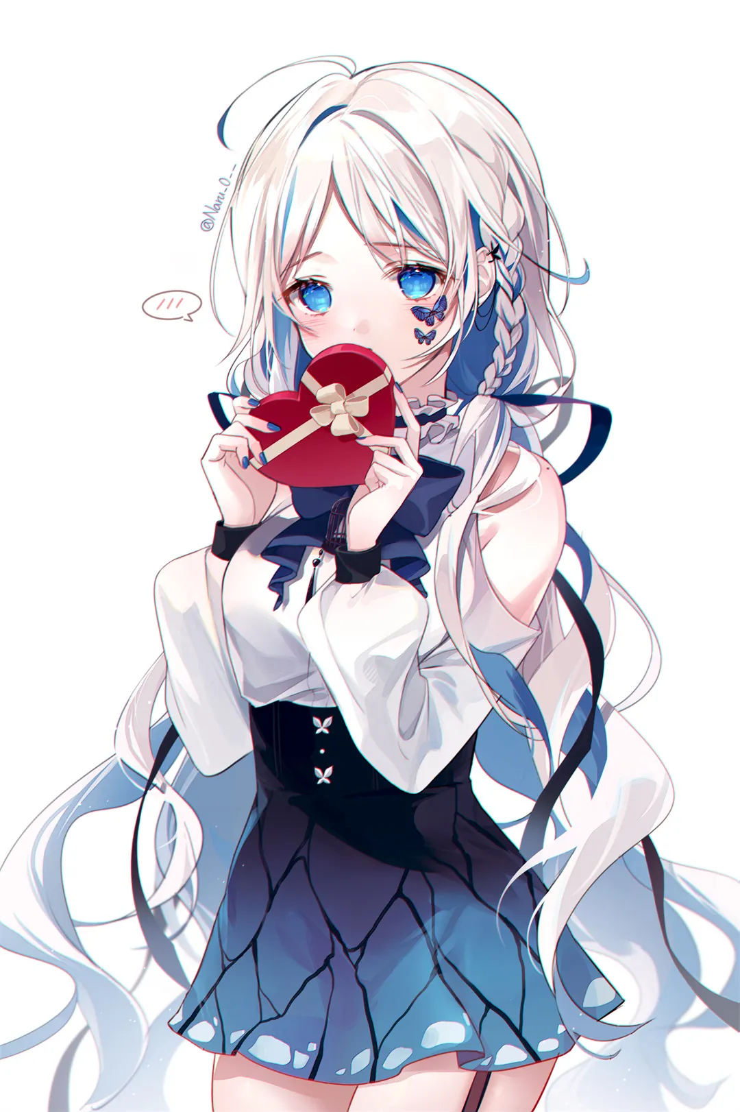 图片[3]-【画师精选】特别喜欢画绝对领域的画师 Naru的插画作品推荐（65张）-鹿星语