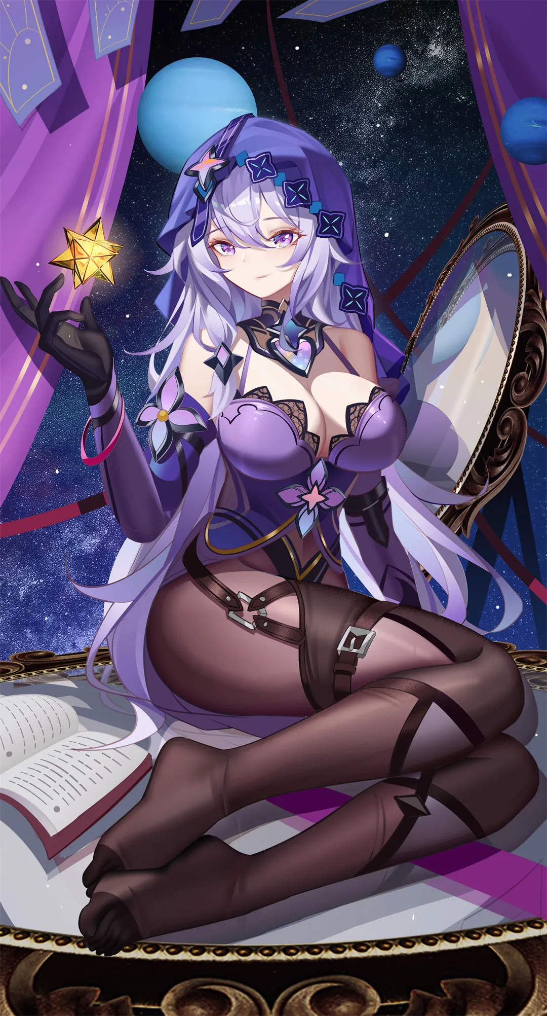 图片[2]-【插画精选】小姑娘，这次可别玩过火了哦。崩坏：星穹铁道 黑天鹅同人角色插画特辑推荐（39张）-鹿星语