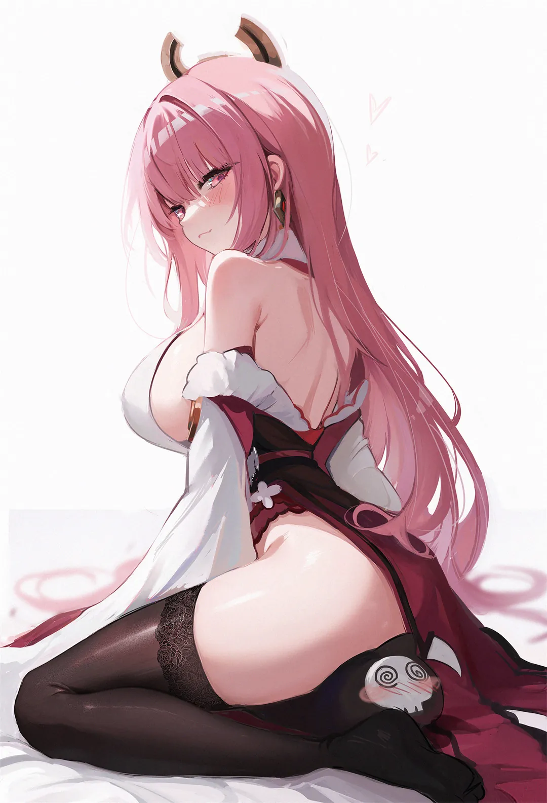 图片[8]-【画师精选】原神 八重神子 妮露 虚拟主播 一伊那尔栖 森美声 Koahri 的插画作品推荐（27张）-鹿星语