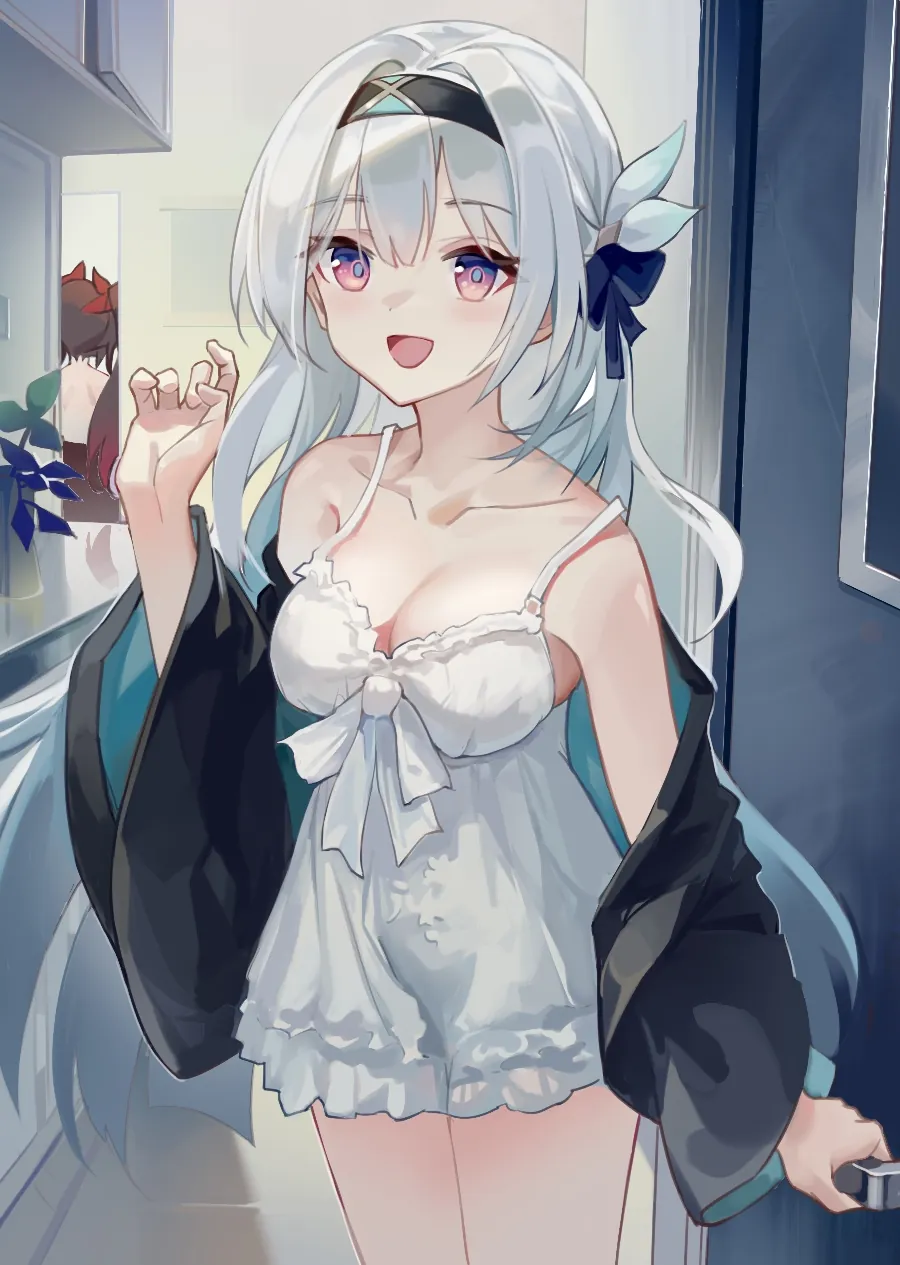 图片[2]-【插画精选】崩坏：星穹铁道 花火 镜流 流萤 碧蓝档案 圣园弥香 会员美图壁纸推荐（32张）-鹿星语