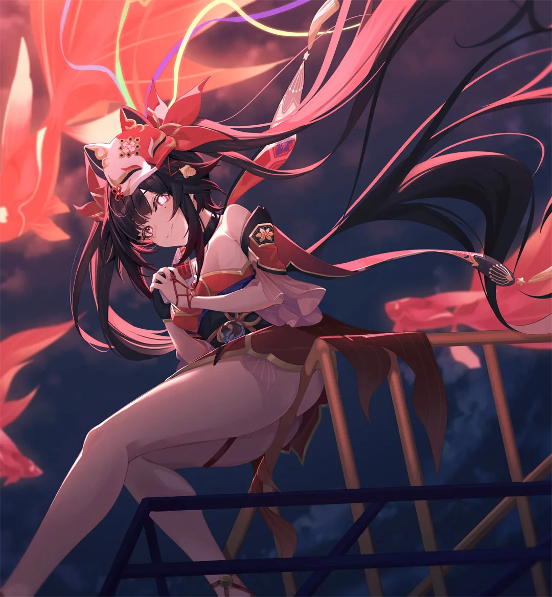 图片[7]-【插画精选】初音未来 兽耳泳衣少女 崩坏花火 原神 娜维娅 会员美图推荐（52张）-鹿星语