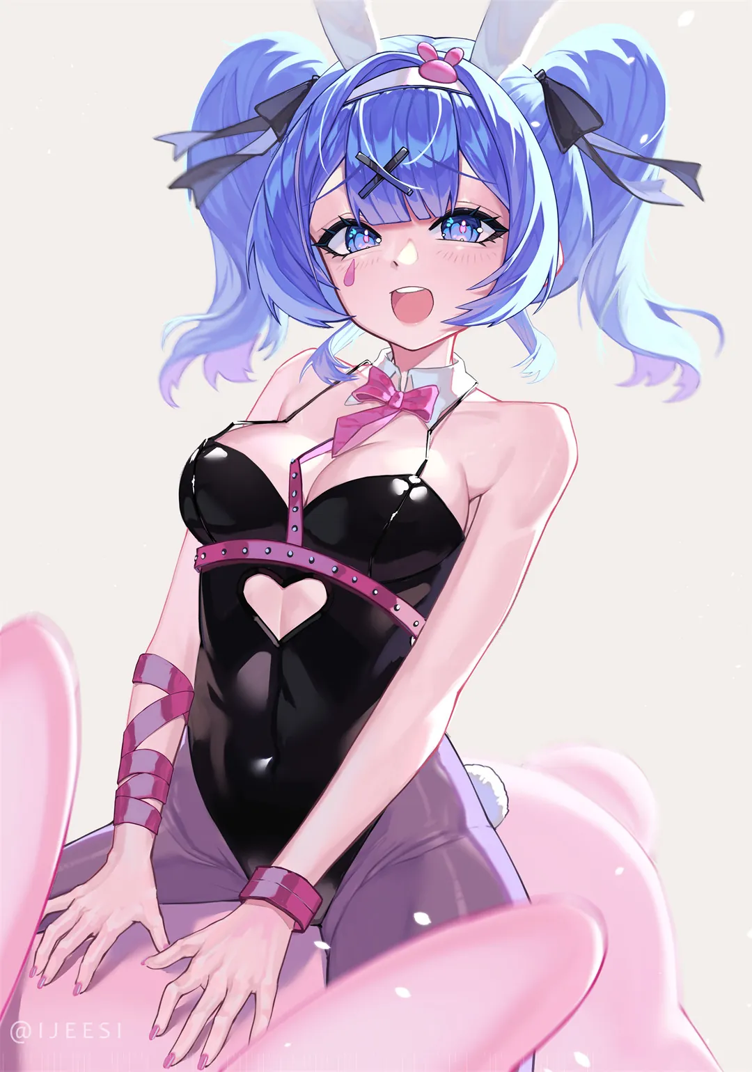 图片[8]-【插画精选】双马尾初音未来 碧蓝档案 早濑优香 原神 丝柯克 双马尾辣妹 会员美图壁纸推荐（35张）-鹿星语