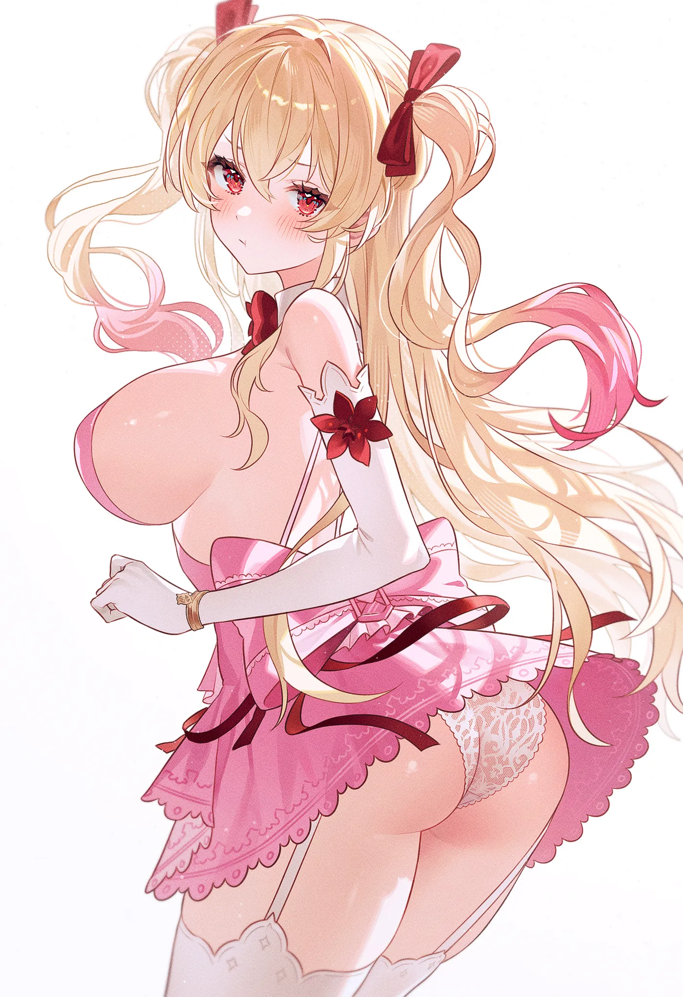 图片[5]-【插画精选】双马尾 初音未来 星穹铁道 花火 碧蓝档案 夕立 会员美图壁纸推荐（26张）-鹿星语