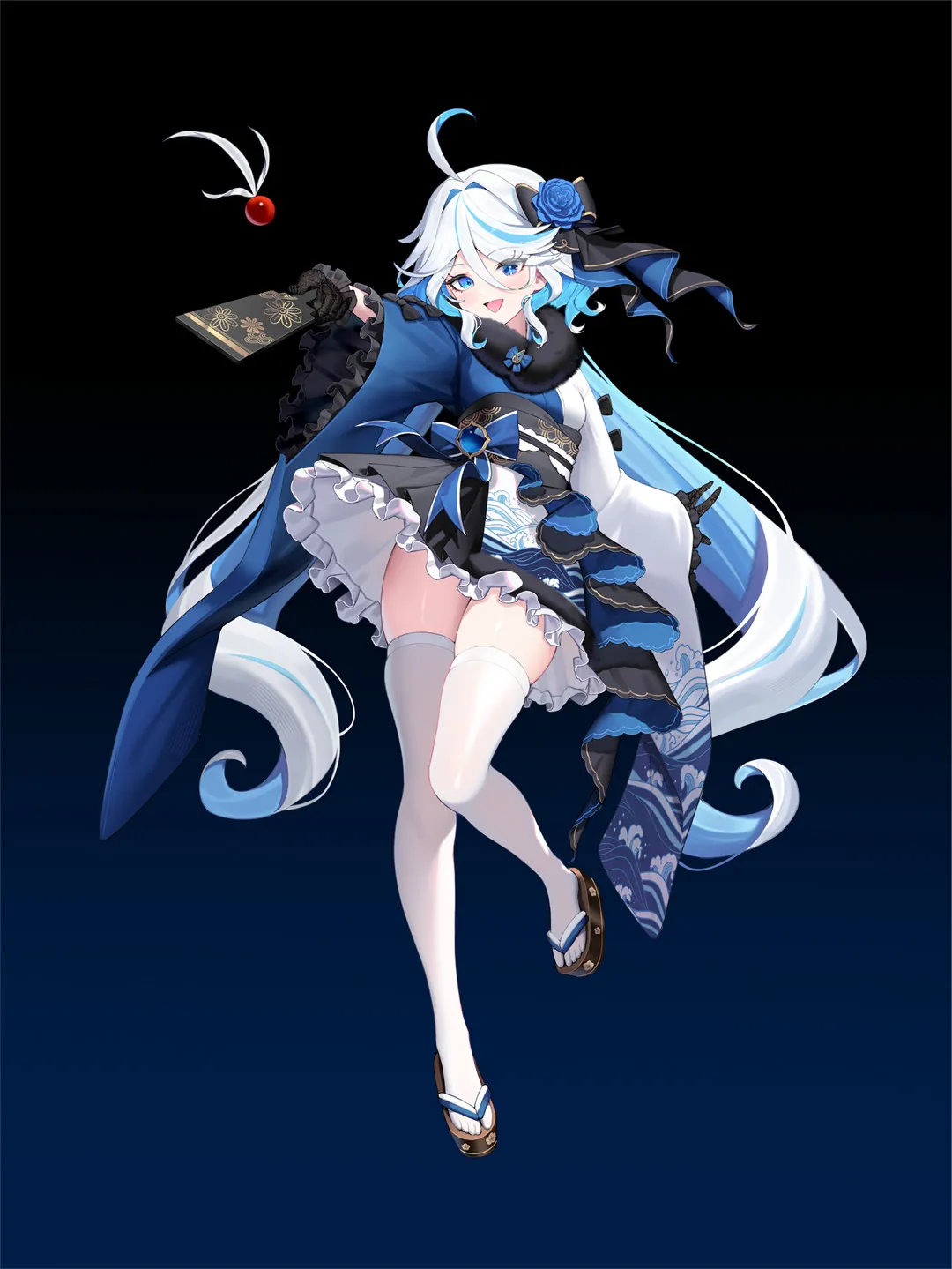 图片[6]-【画师精选】鬼灭之刃 甘露寺蜜璃 碧蓝航线 柴郡 YuRi的插画美图作品推荐-鹿星语