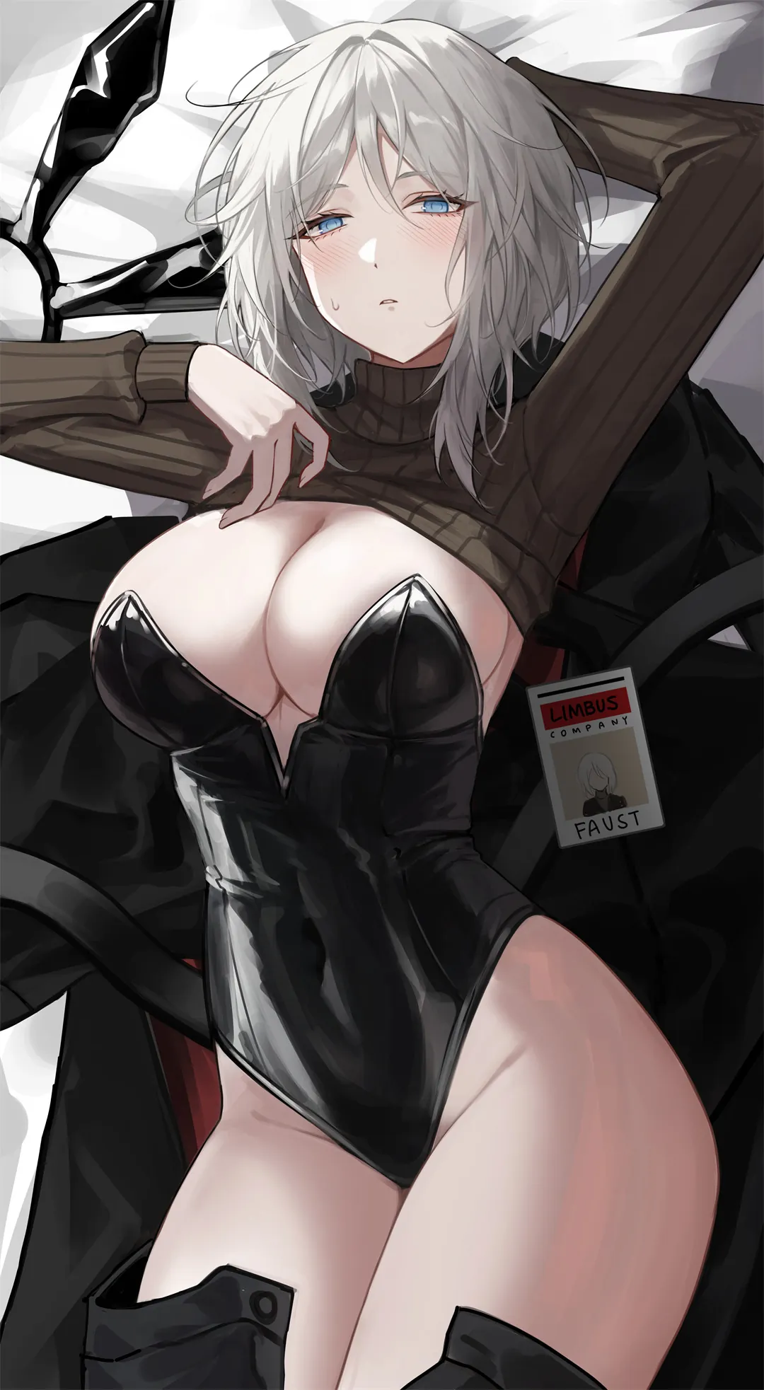 图片[6]-【插画精选】崩坏：星穹铁道 黄泉 原神 八重神子 刻晴 银发兔女郎 会员美图壁纸推荐-鹿星语