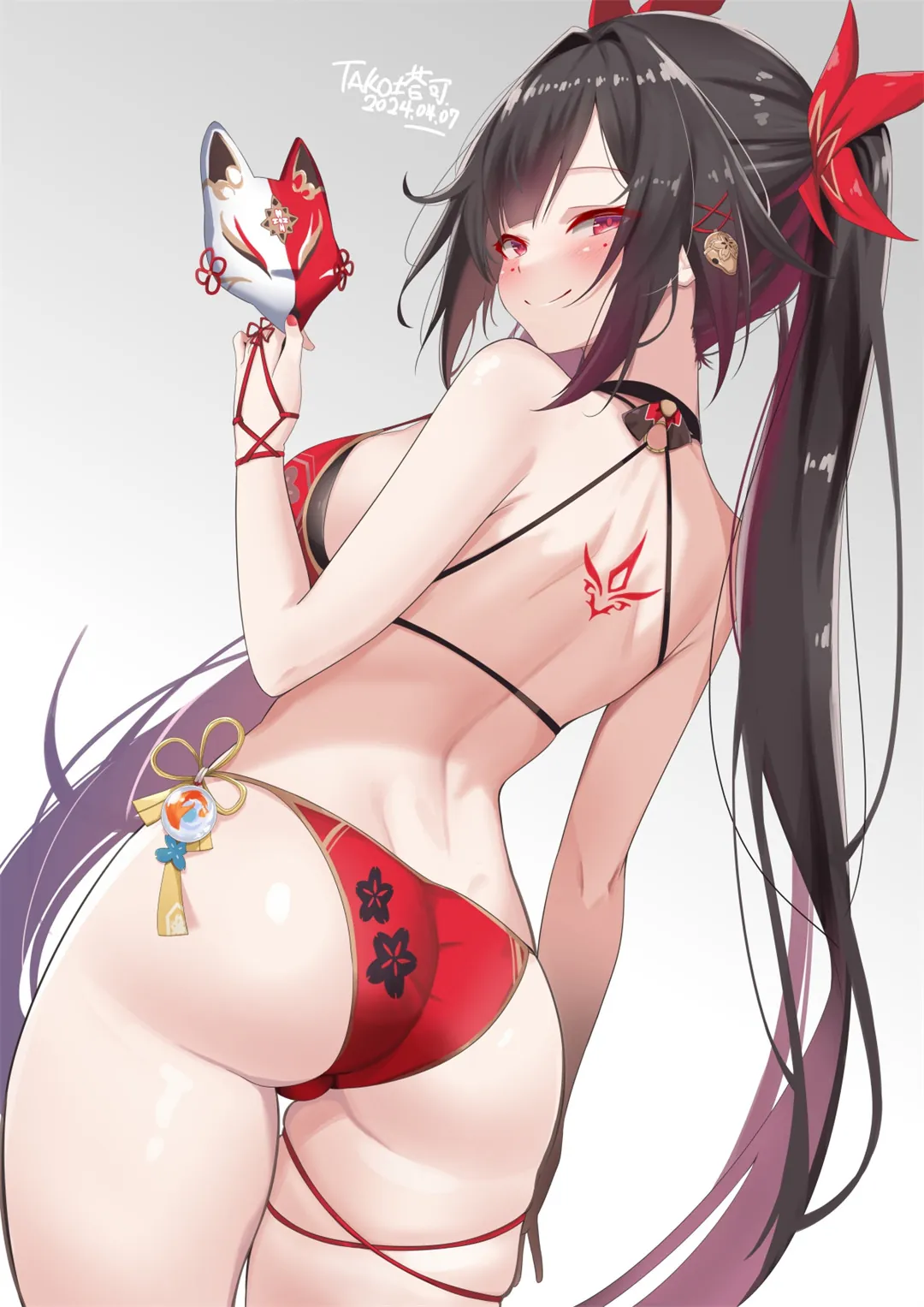 图片[6]-【插画精选】碧蓝档案 调月莉音 小鸟游星野 生盐诺亚 崩坏：星穹铁道 花火 会员美图壁纸推荐（32张）-鹿星语