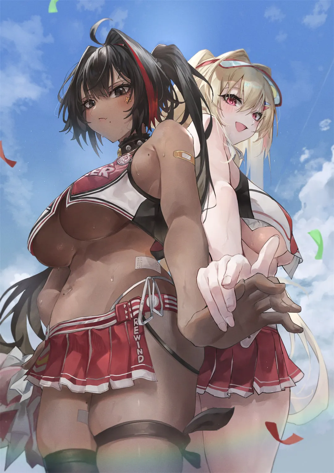 图片[4]-【插画精选】碧蓝档案 柴郡猫猫 早瀬ユウカ 伊落マリー 星穹铁道 黑天鹅 会员动漫壁纸推荐（27张）-鹿星语