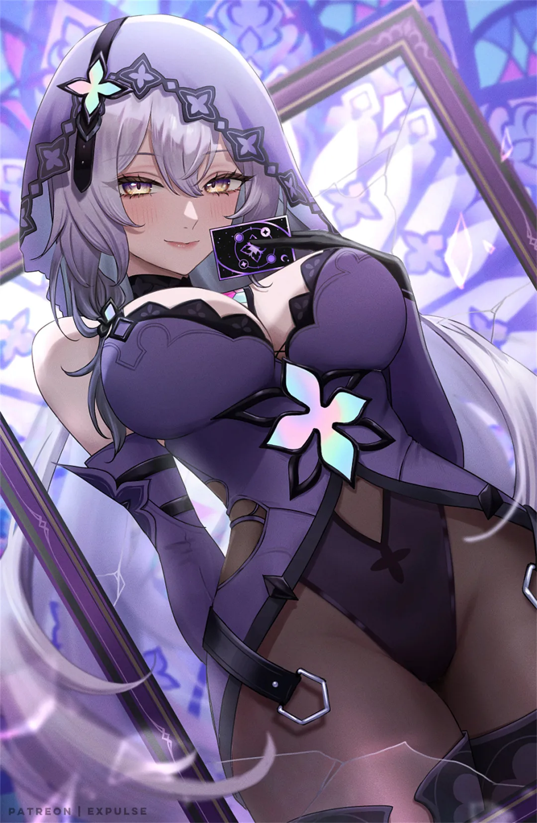 图片[6]-【插画精选】碧蓝档案 柴郡猫猫 早瀬ユウカ 伊落マリー 星穹铁道 黑天鹅 会员动漫壁纸推荐（27张）-鹿星语