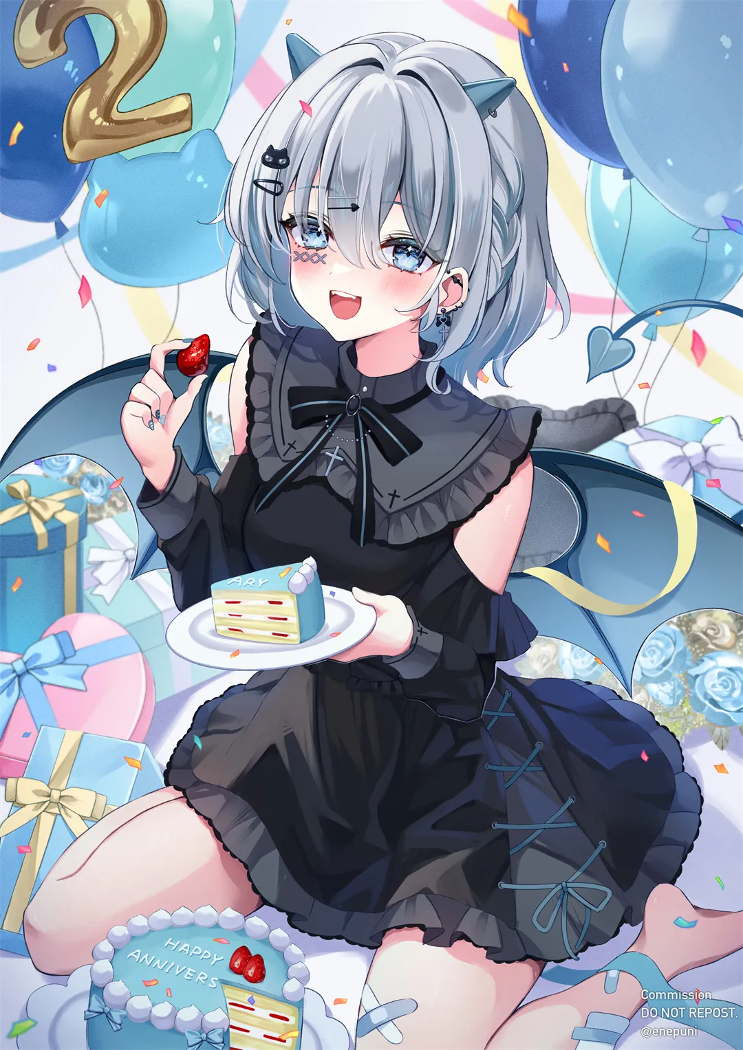 图片[3]-【画师精选】虚拟主播 宝鐘マリン 粉毛美少女 兽耳 樱 插画师えねる的动漫壁纸作品推荐（52张）-鹿星语