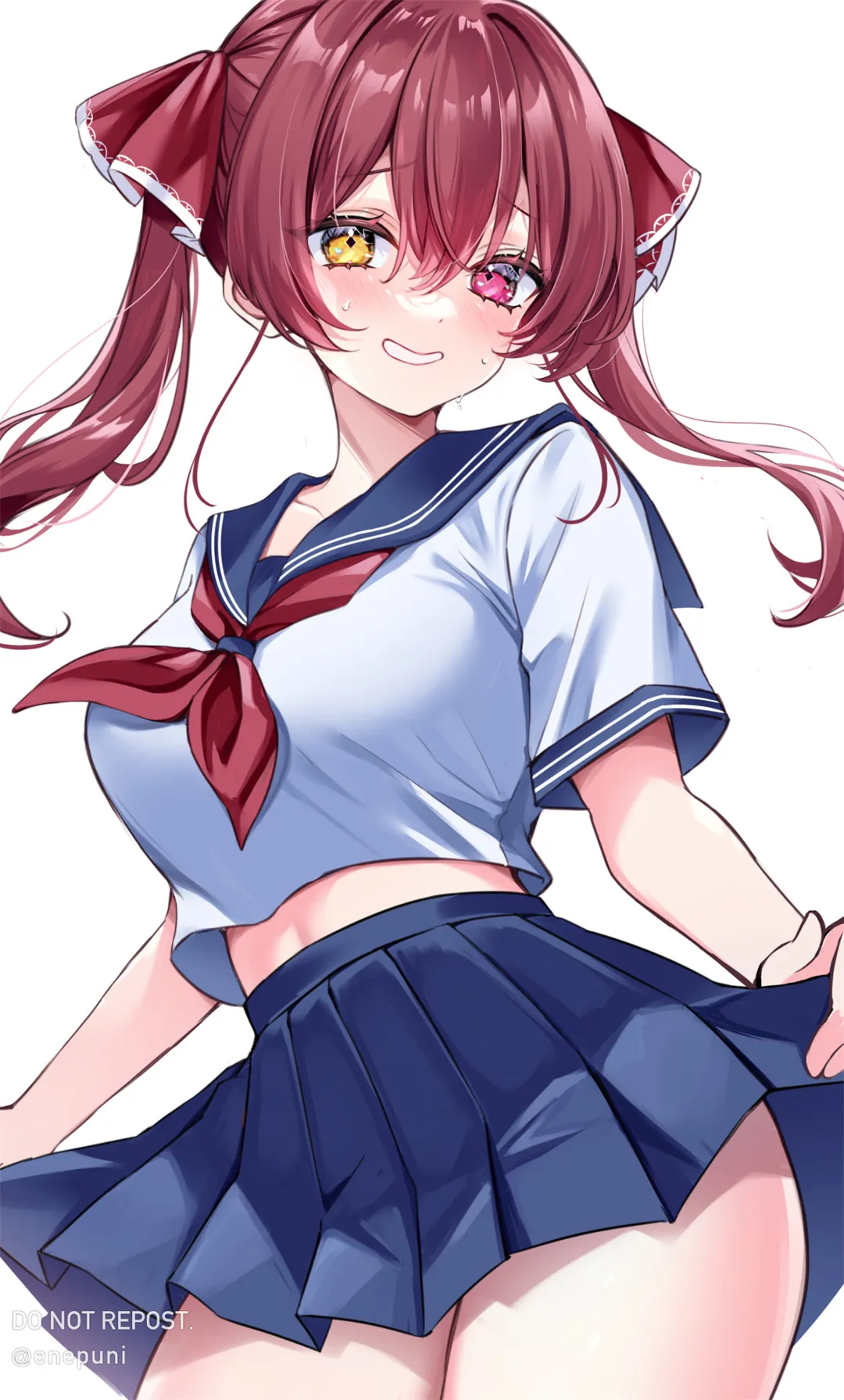 图片[4]-【画师精选】虚拟主播 宝鐘マリン 粉毛美少女 兽耳 樱 插画师えねる的动漫壁纸作品推荐（52张）-鹿星语