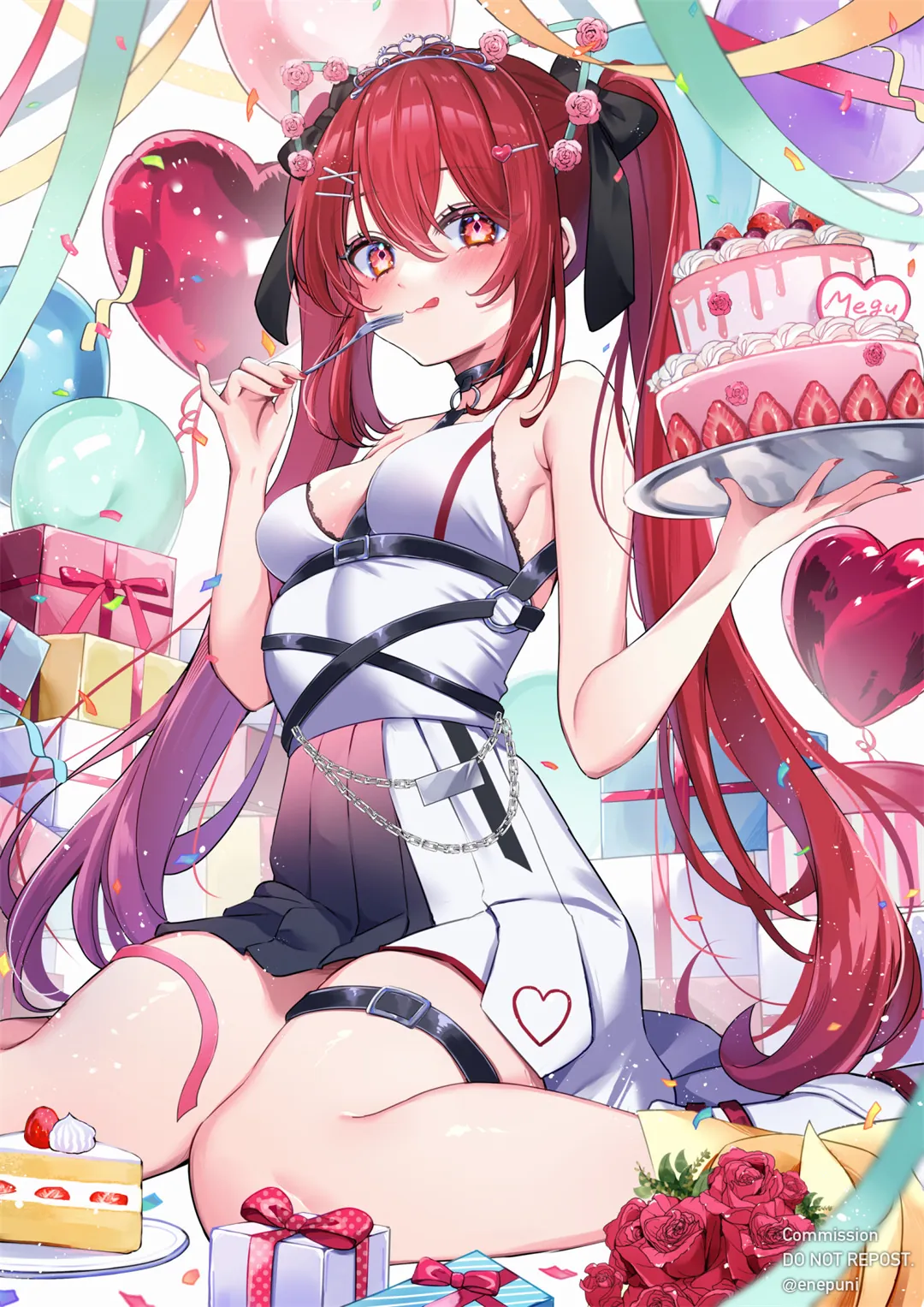 图片[7]-【画师精选】虚拟主播 宝鐘マリン 粉毛美少女 兽耳 樱 插画师えねる的动漫壁纸作品推荐（52张）-鹿星语