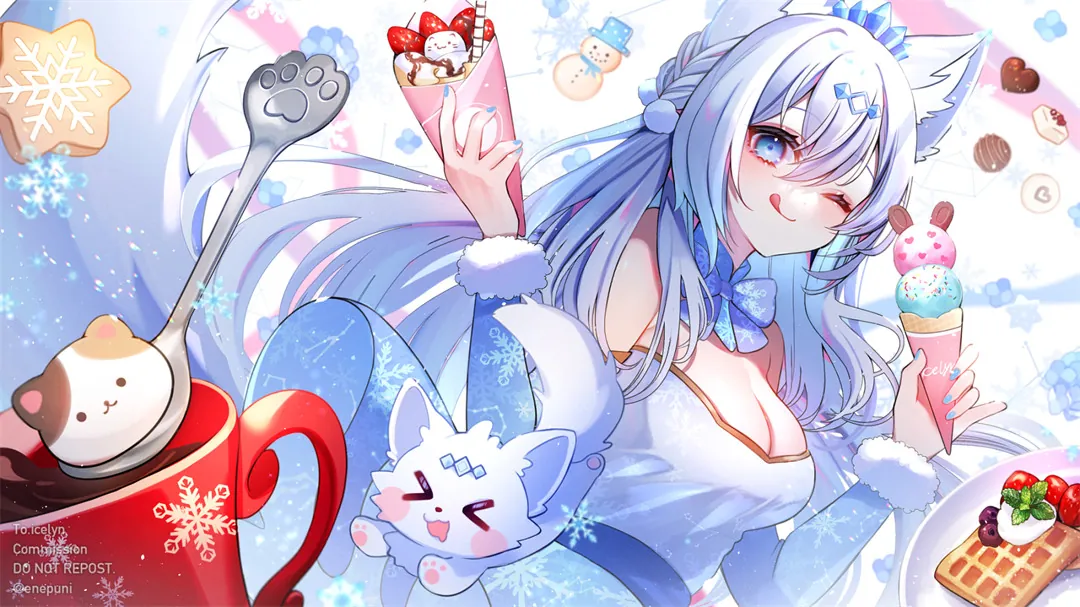 图片[8]-【画师精选】虚拟主播 宝鐘マリン 粉毛美少女 兽耳 樱 插画师えねる的动漫壁纸作品推荐（52张）-鹿星语