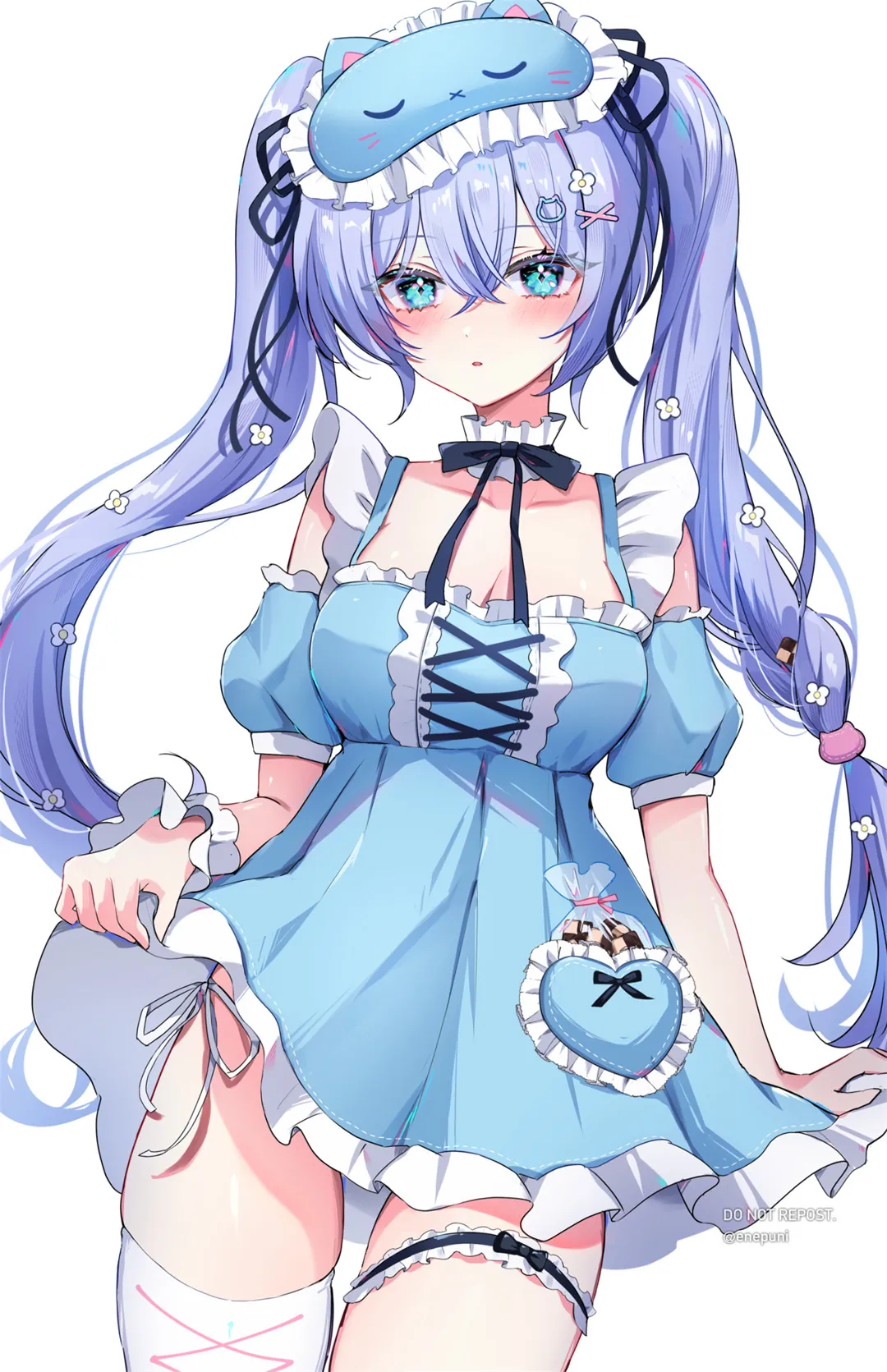 图片[2]-【画师精选】虚拟主播 宝鐘マリン 粉毛美少女 兽耳 樱 插画师えねる的动漫壁纸作品推荐 下期（48张）-鹿星语