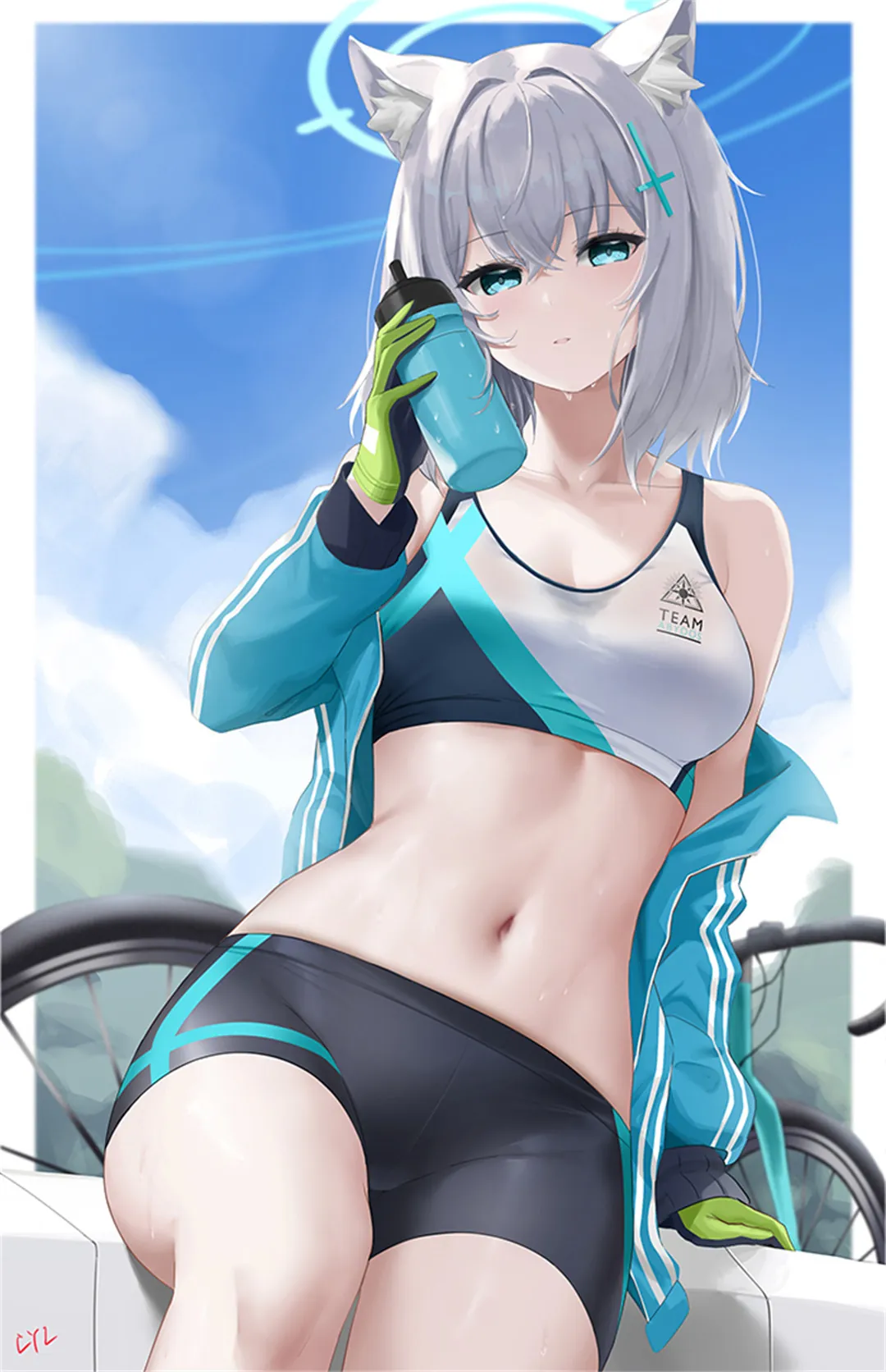 图片[5]-【插画精选】崩坏：星穹铁道 黄泉 碧蓝档案 早濑优香 砂狼白子 会员美图动漫壁纸推荐（26张）-鹿星语