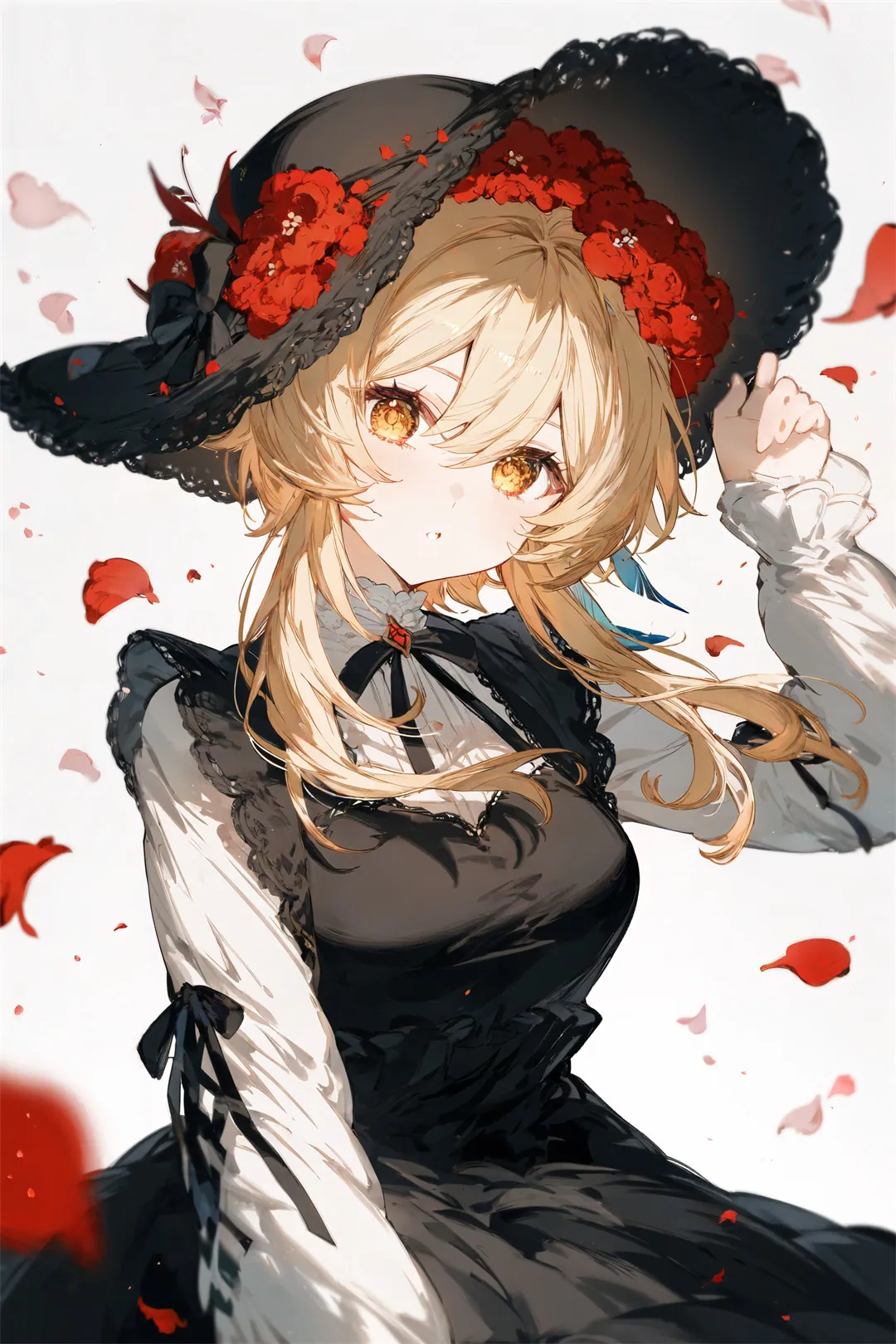 图片[2]-【AI精选】碧蓝档案 月雪宫子 泳装 海边 白毛美少女 会员美图推荐插画图片（22张）-鹿星语