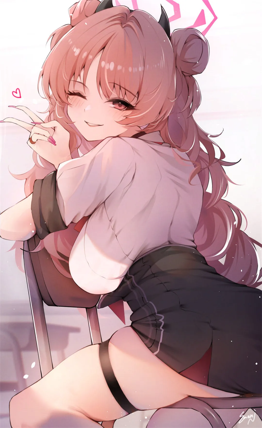 图片[4]-【插画精选】虚拟偶像 白上吹雪 崩铁 花火 碧蓝档案 十六夜 会员动漫壁纸推荐（34张）-鹿星语