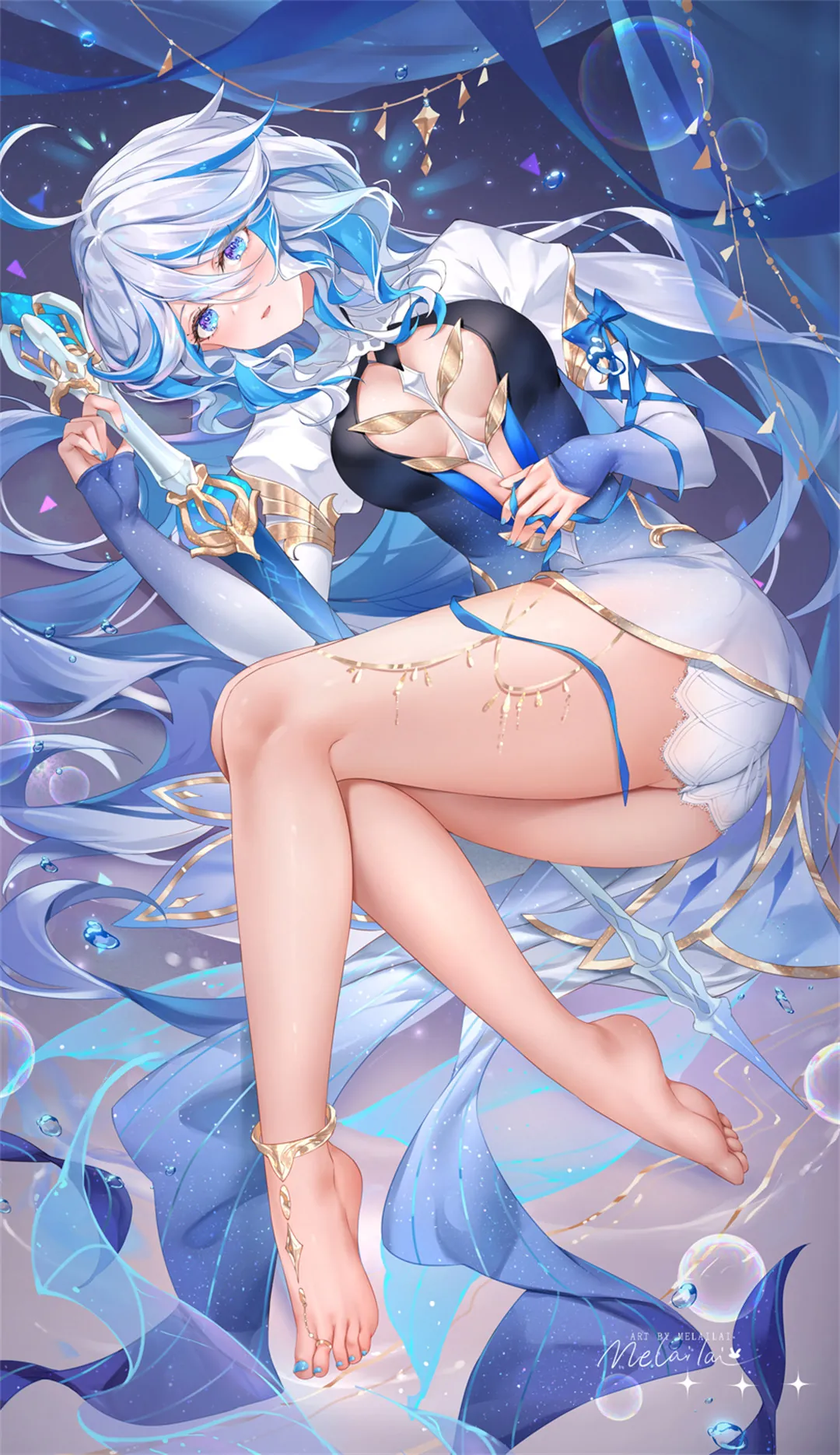 图片[4]-【插画精选】虚拟偶像 雪花拉米 原神 芙宁娜 碧蓝航线 能代 会员动漫壁纸推荐(30张）-鹿星语