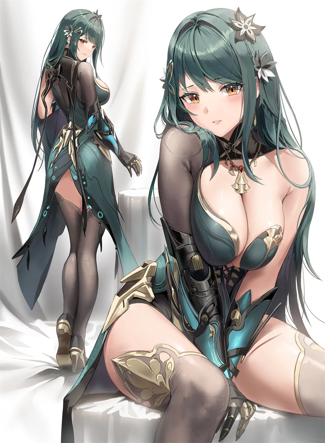 图片[6]-【插画精选】虚拟偶像 雪花拉米 原神 芙宁娜 碧蓝航线 能代 会员动漫壁纸推荐(30张）-鹿星语