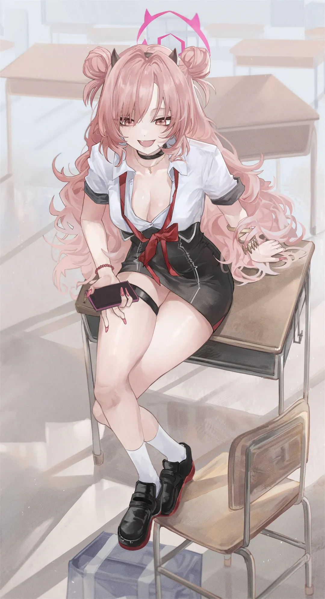 图片[5]-【插画精选】鸣潮 秧秧 崩铁 流萤 碧蓝档案 夜桜キララ 会员动漫美图壁纸推荐（41张）-鹿星语