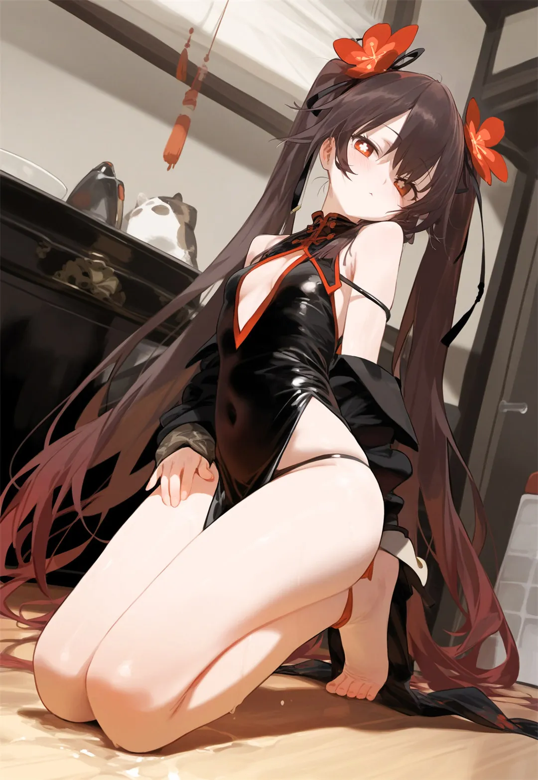 图片[2]-【精选AI】崩坏：星穹铁道 花火 原神小胡桃 会员AI插画推荐-鹿星语