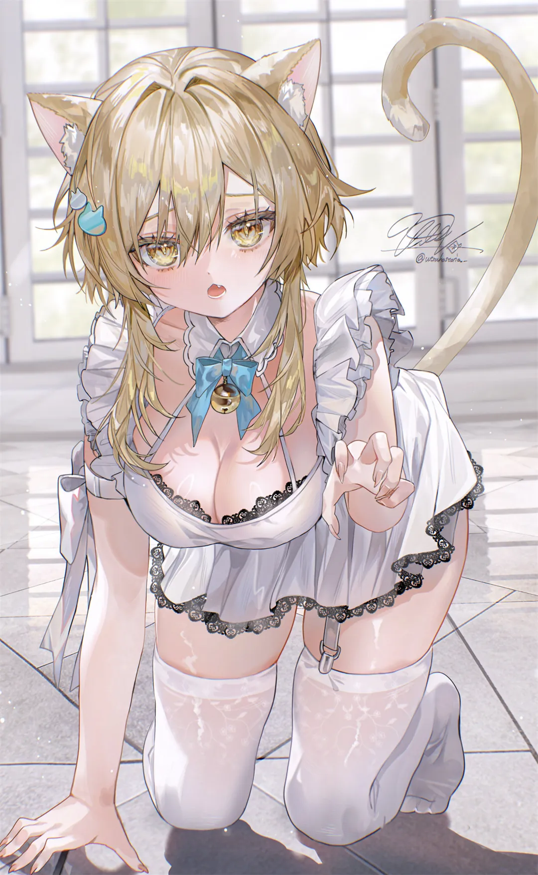 图片[6]-【插画精选】原神 芙宁娜 比基尼 崩铁 卡芙卡 虚拟主播 兽耳美少女 会员美图推荐(28张）-鹿星语