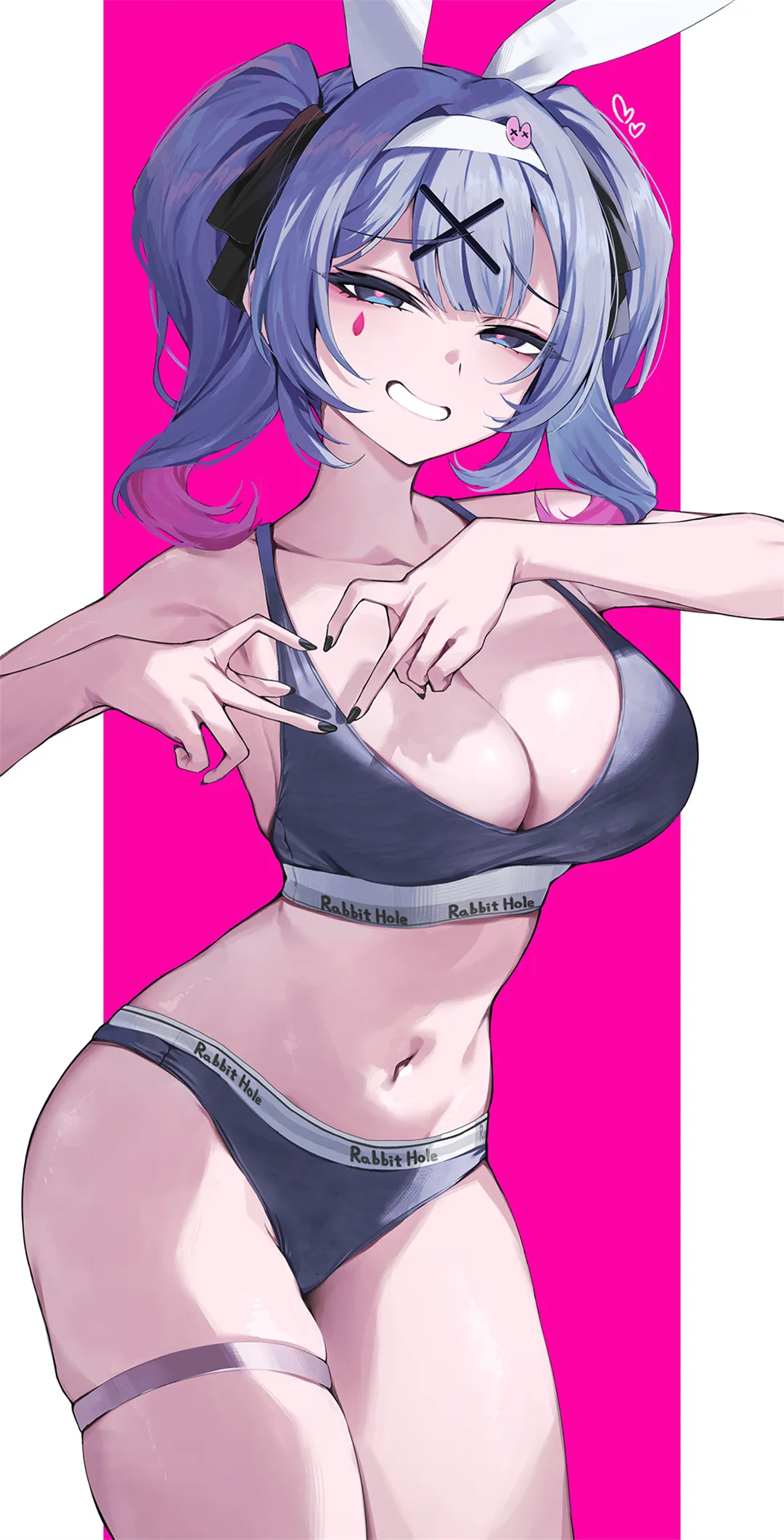 图片[2]-【插画精选】银发双马尾美少女 虚拟偶像 博衣小夜璃 初音未来 会员动漫美图推荐（29张）-鹿星语