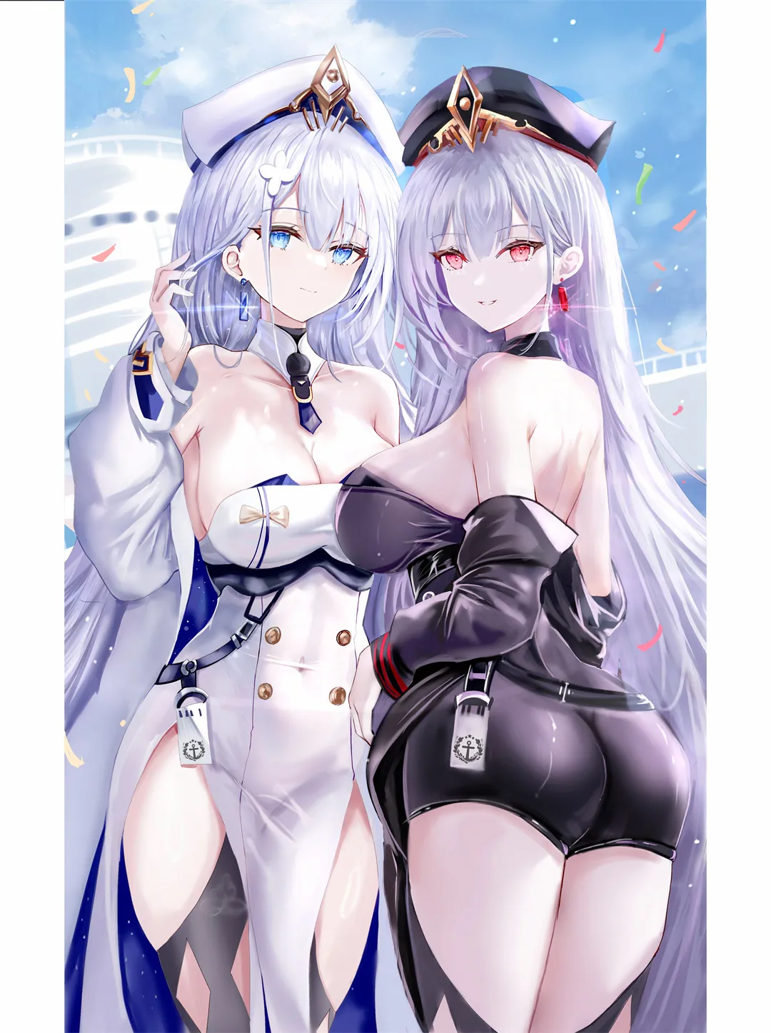 图片[6]-【插画精选】银发双马尾美少女 虚拟偶像 博衣小夜璃 初音未来 会员动漫美图推荐（29张）-鹿星语