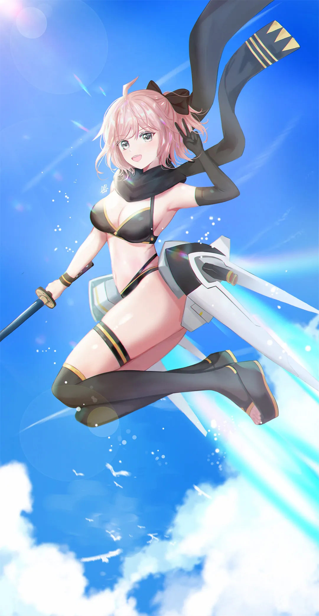 图片[6]-【画师精选】兽耳美少女 碧蓝档案 早濑优香 韩国插画师NakaR的美图作品推荐（24张）-鹿星语