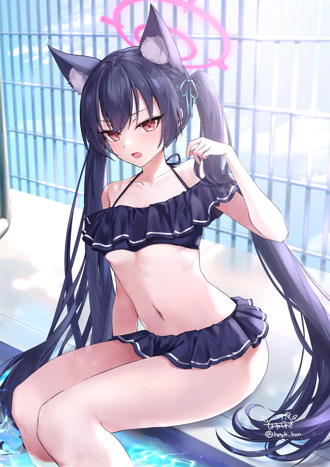 图片[2]-【插画精选】碧蓝航线 欧根亲王 黒見セリカ 崩铁知更鸟 会员动漫美图推荐(37张）-鹿星语