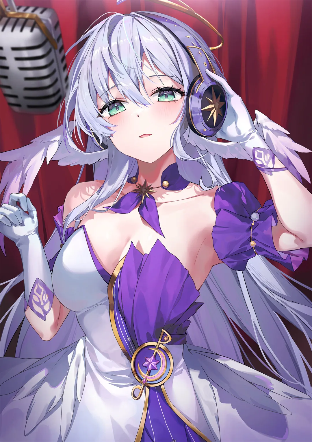 图片[3]-【插画精选】碧蓝航线 欧根亲王 黒見セリカ 崩铁知更鸟 会员动漫美图推荐(37张）-鹿星语