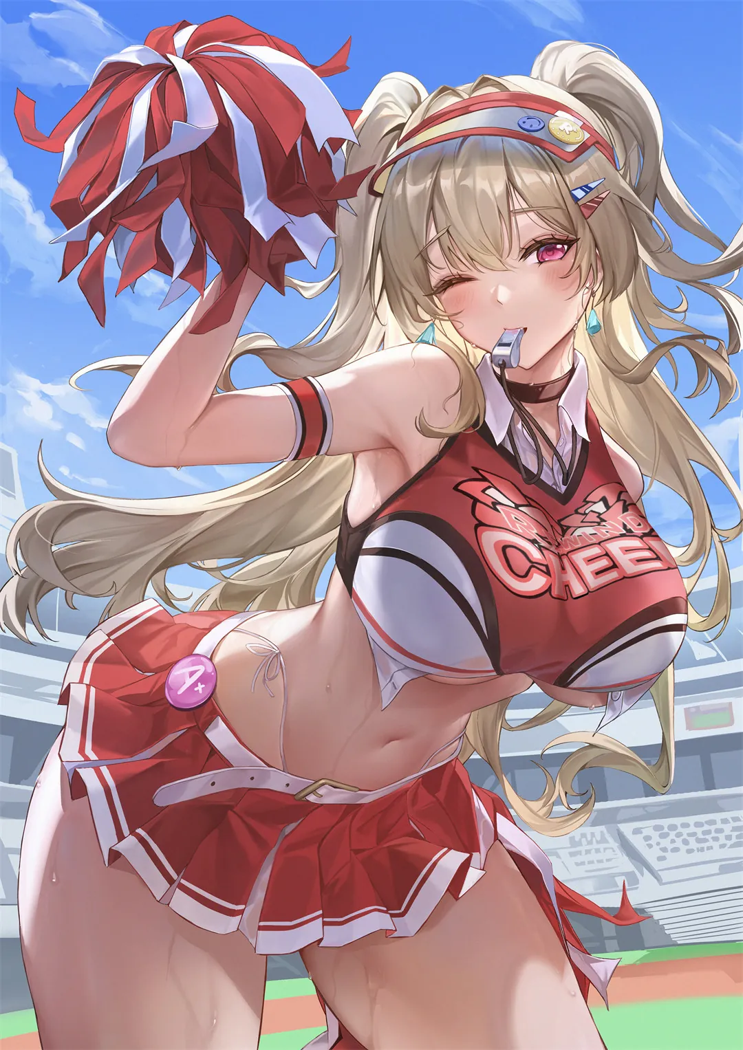 图片[2]-【插画精选】星铁 知更鸟 碧蓝档案 浦和ハナコ NIKKE：胜利女神 啦啦队长 会员美图推荐（67张）-鹿星语