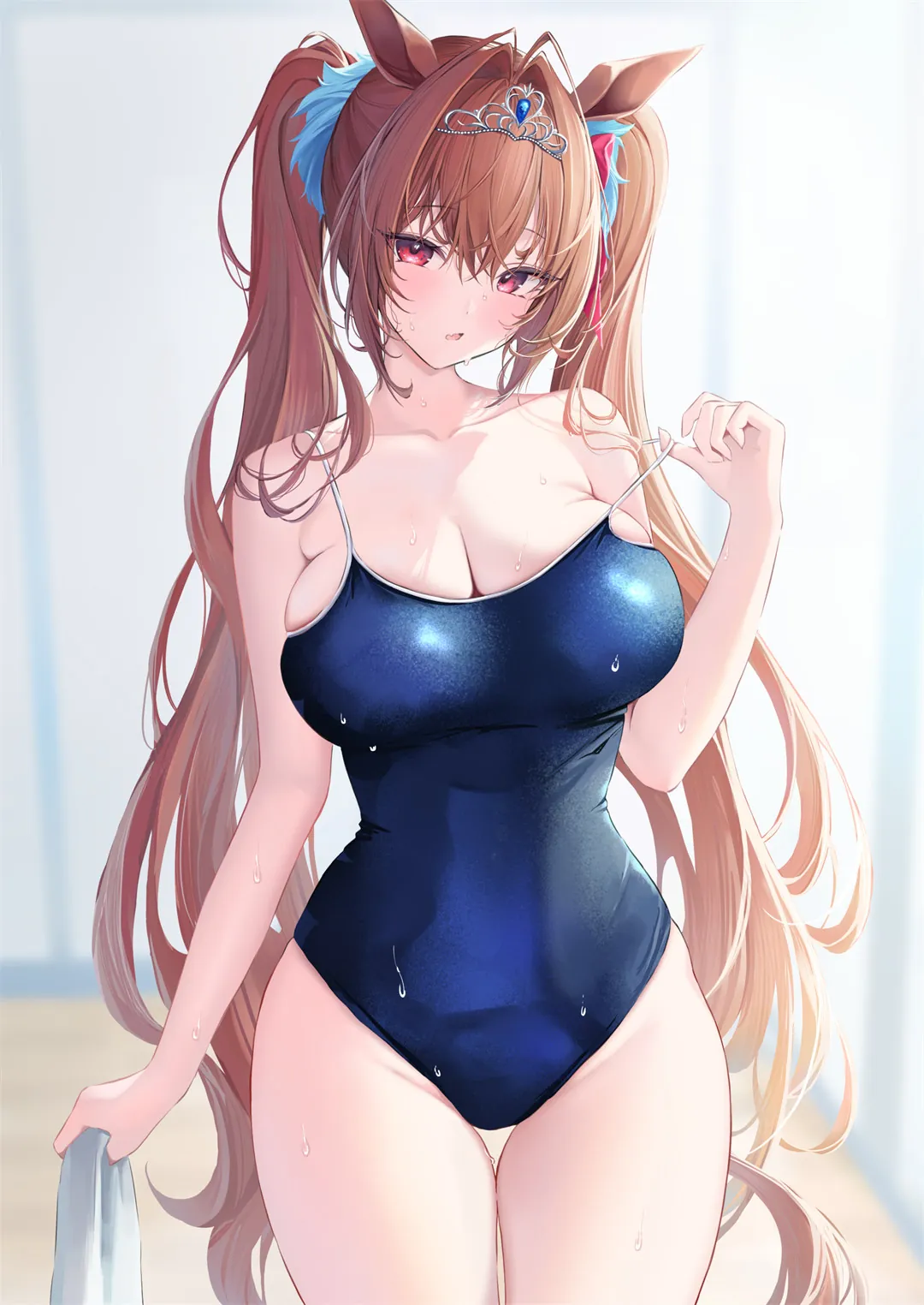 图片[3]-【插画精选】可爱美少女 海边泳装 赛马娘 绝区零 艾莲乔(可爱版) 会员插画美图推荐（57张）-鹿星语