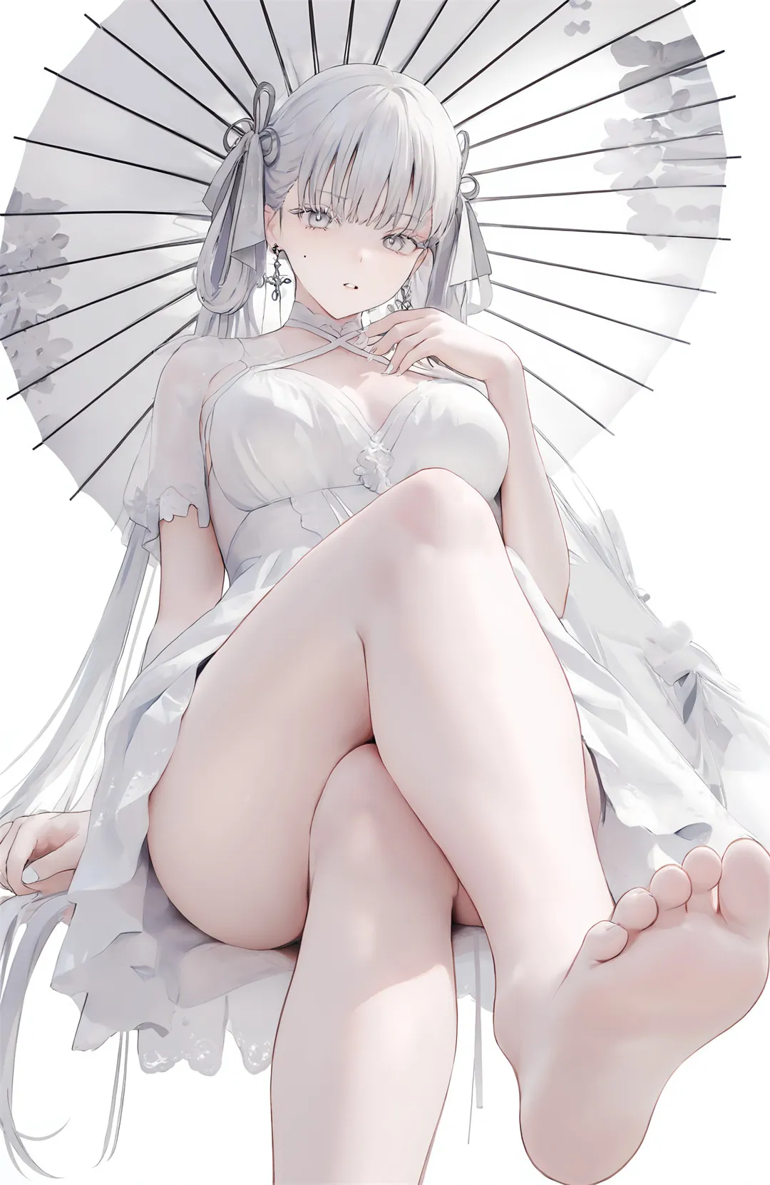 图片[3]-【AI精选】碧蓝档案 砂狼白子 原神 胡桃 星铁 流萤 绝区零 妮可 会员插画推荐 AI生成插画图片-鹿星语