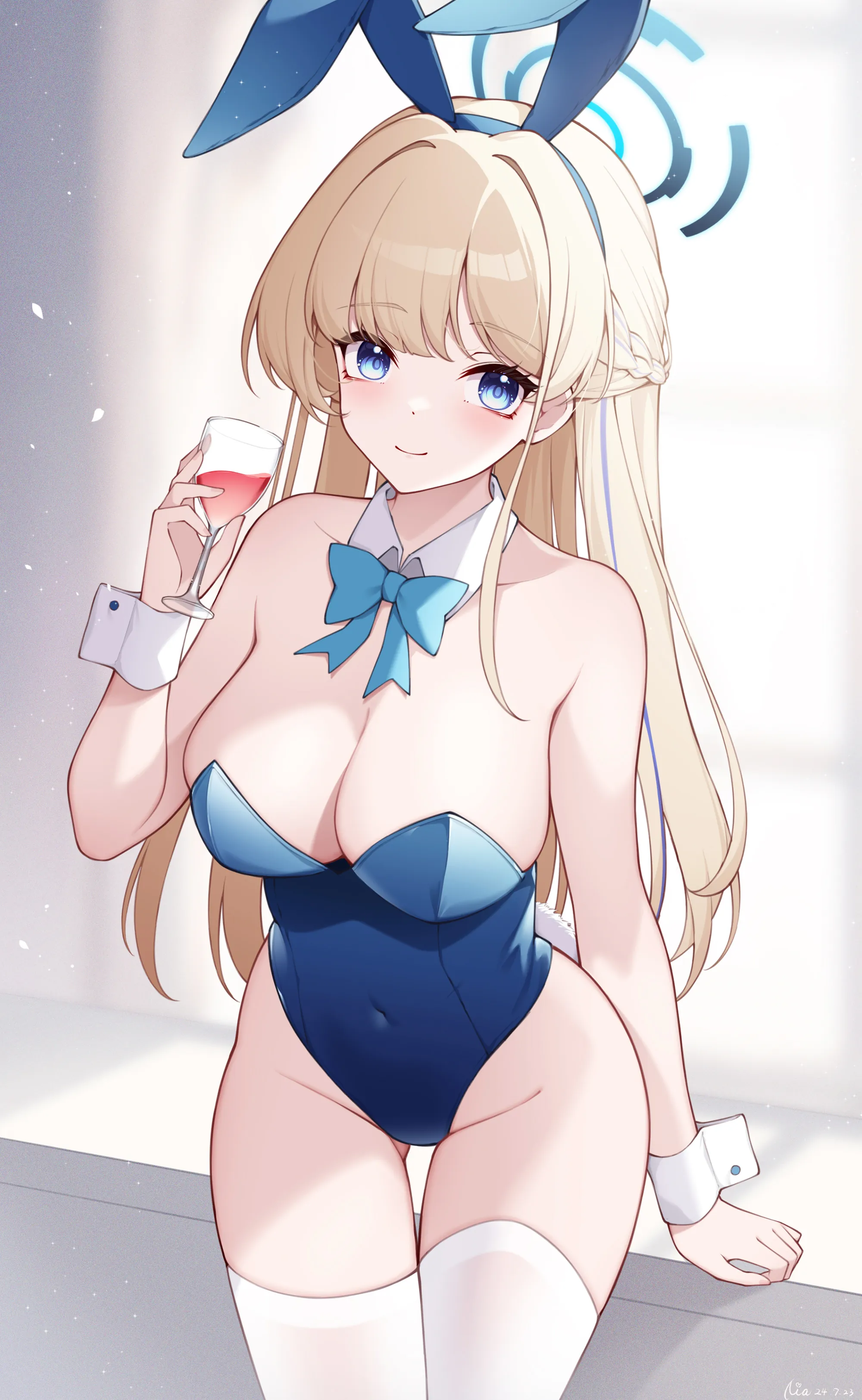 图片[3]-【插画精选】碧蓝档案 砂狼白子 飞鸟马时 尾刃カンナ 会员插画美图推荐-鹿星语