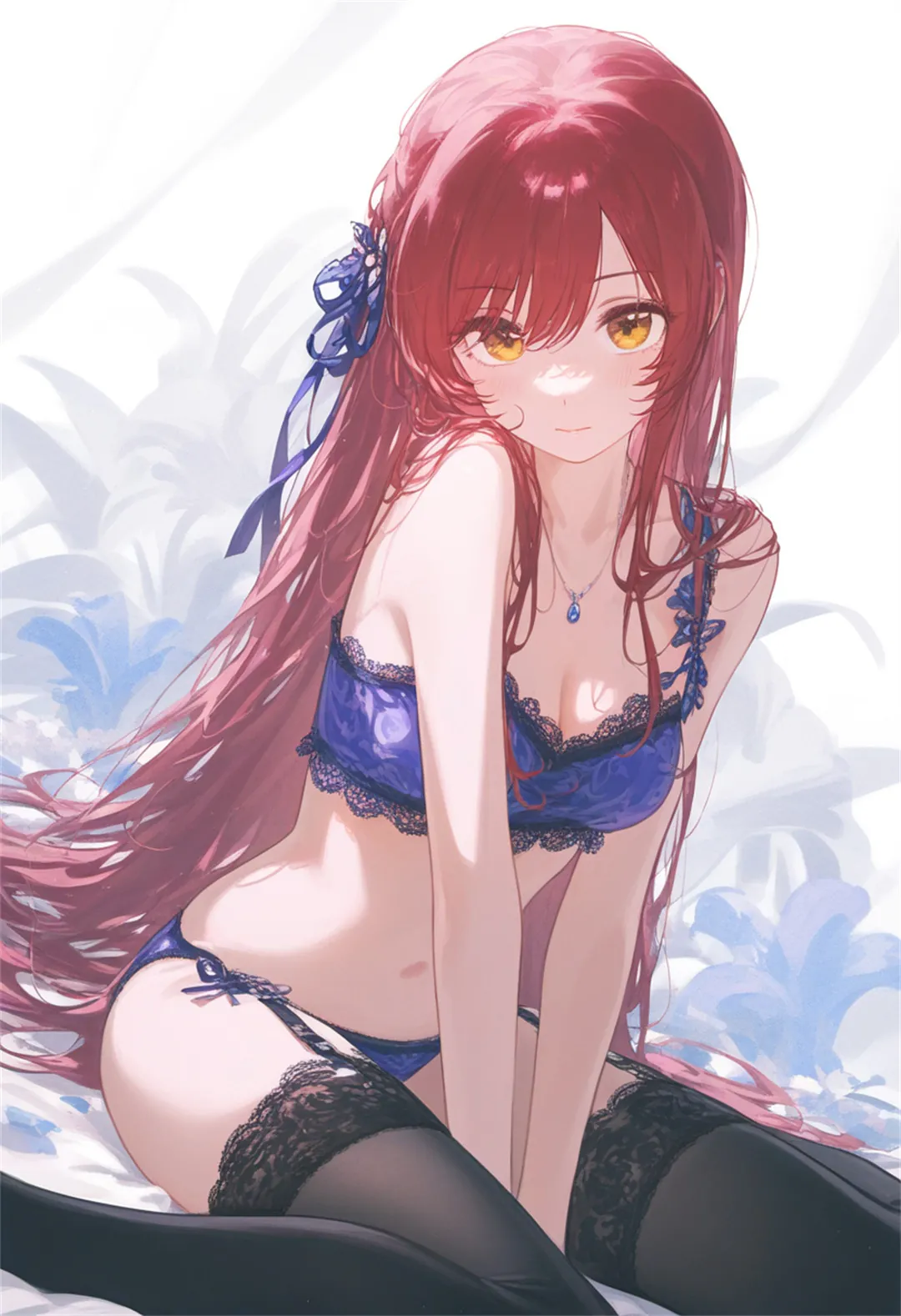 图片[2]-【AI精选】艾莉莎·米哈伊洛芙娜·九条原神 妮露 会员AI作品推荐-鹿星语