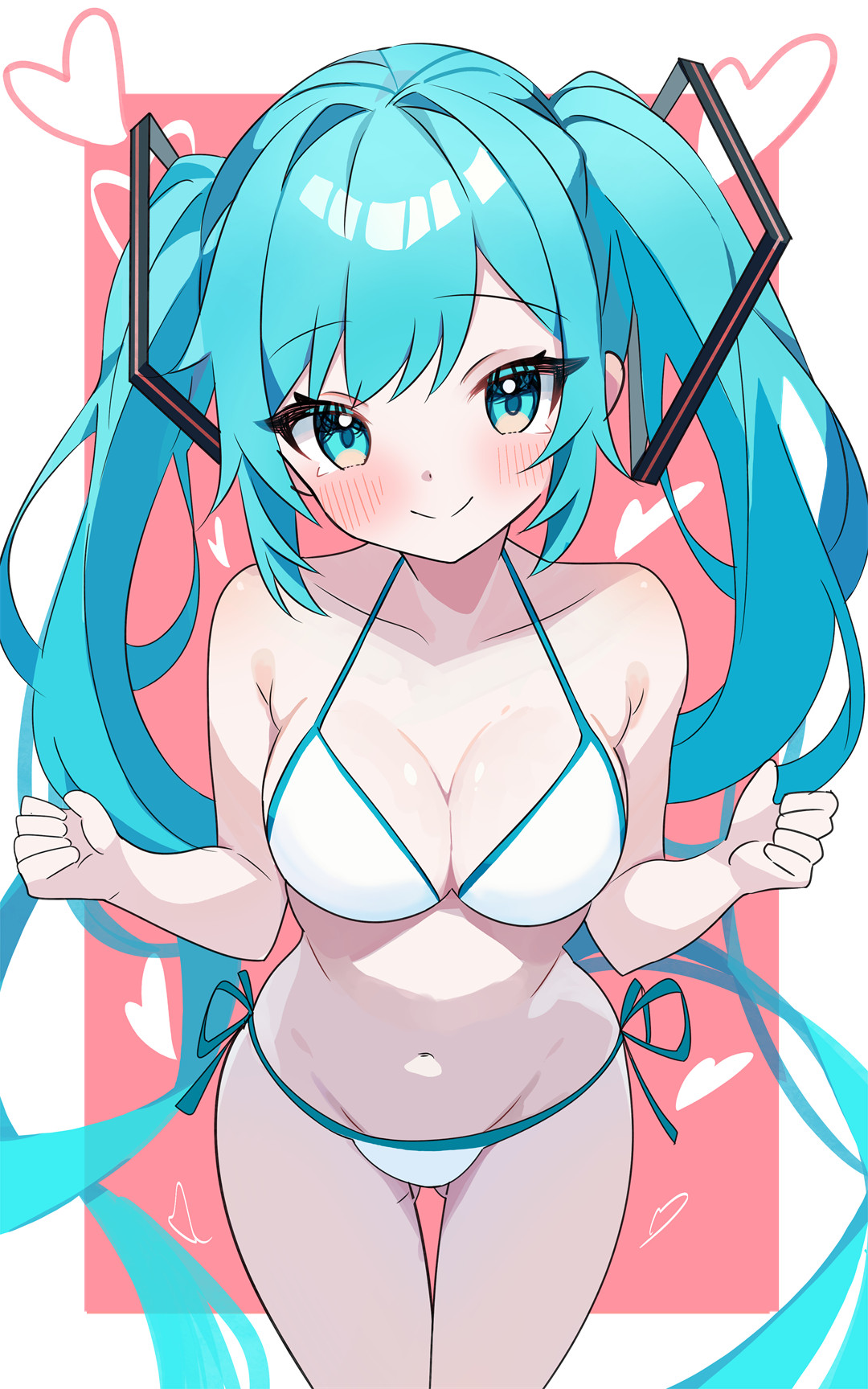 图片[4]-【插画精选】虚拟主播 常暗永远 碧蓝档案 一之濑明日奈 双马尾 会员插画美图推荐（20张）-鹿星语