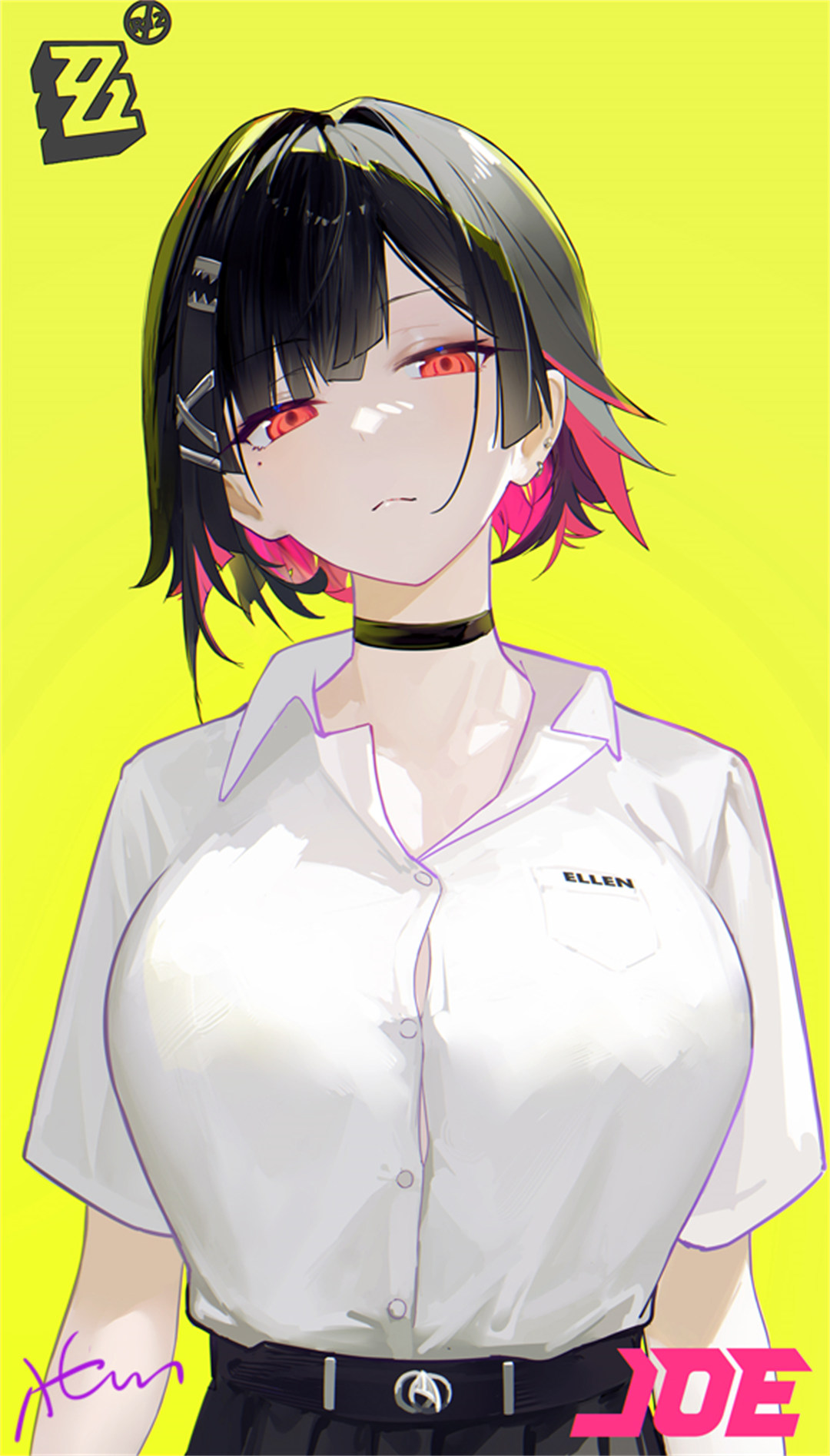 图片[3]-【特辑精选】绝区零 鲨鱼女仆 艾莲乔 同人角色插画特辑-鹿星语