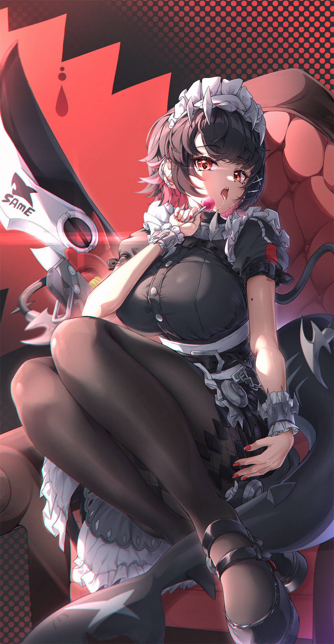 图片[6]-【特辑精选】绝区零 鲨鱼女仆 艾莲乔 同人角色插画特辑-鹿星语