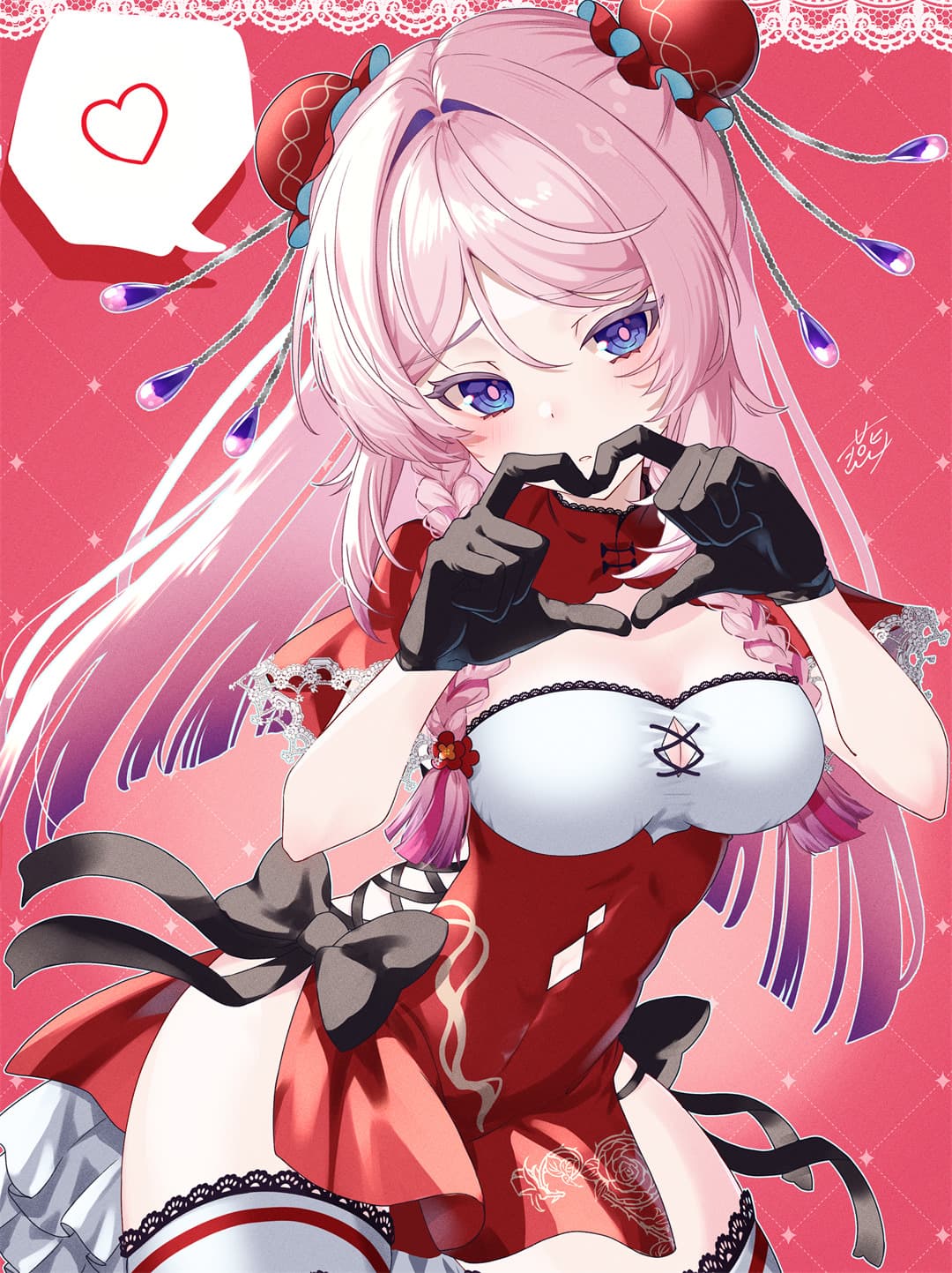 图片[2]-【插画精选】看小说，睡大觉就是我的喜好了，原神 茜特菈莉 同人角色插画特辑推荐 共52张-鹿星语