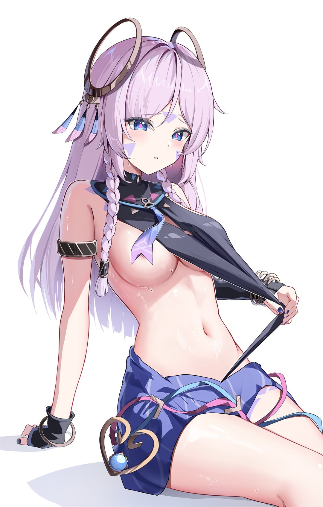 图片[7]-【插画精选】看小说，睡大觉就是我的喜好了，原神 茜特菈莉 同人角色插画特辑推荐 共52张-鹿星语