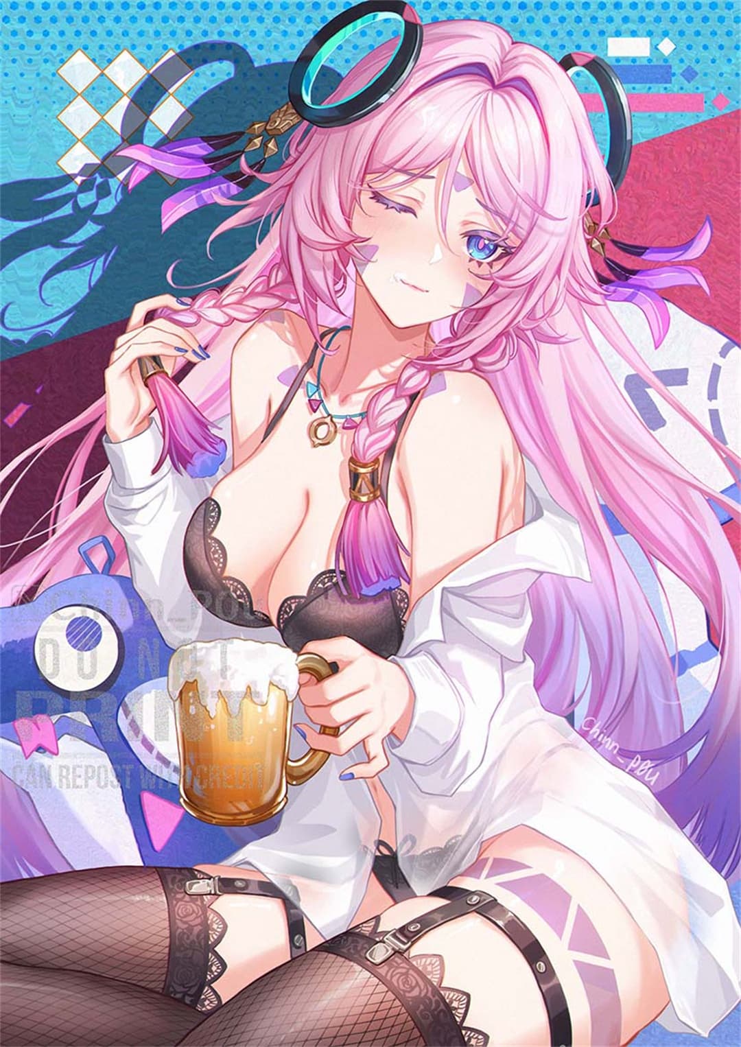 图片[7]-【插画精选】碧蓝航线 信浓 金鹿号 原神 茜特拉莉 会员动漫美图推荐（共49张）-鹿星语