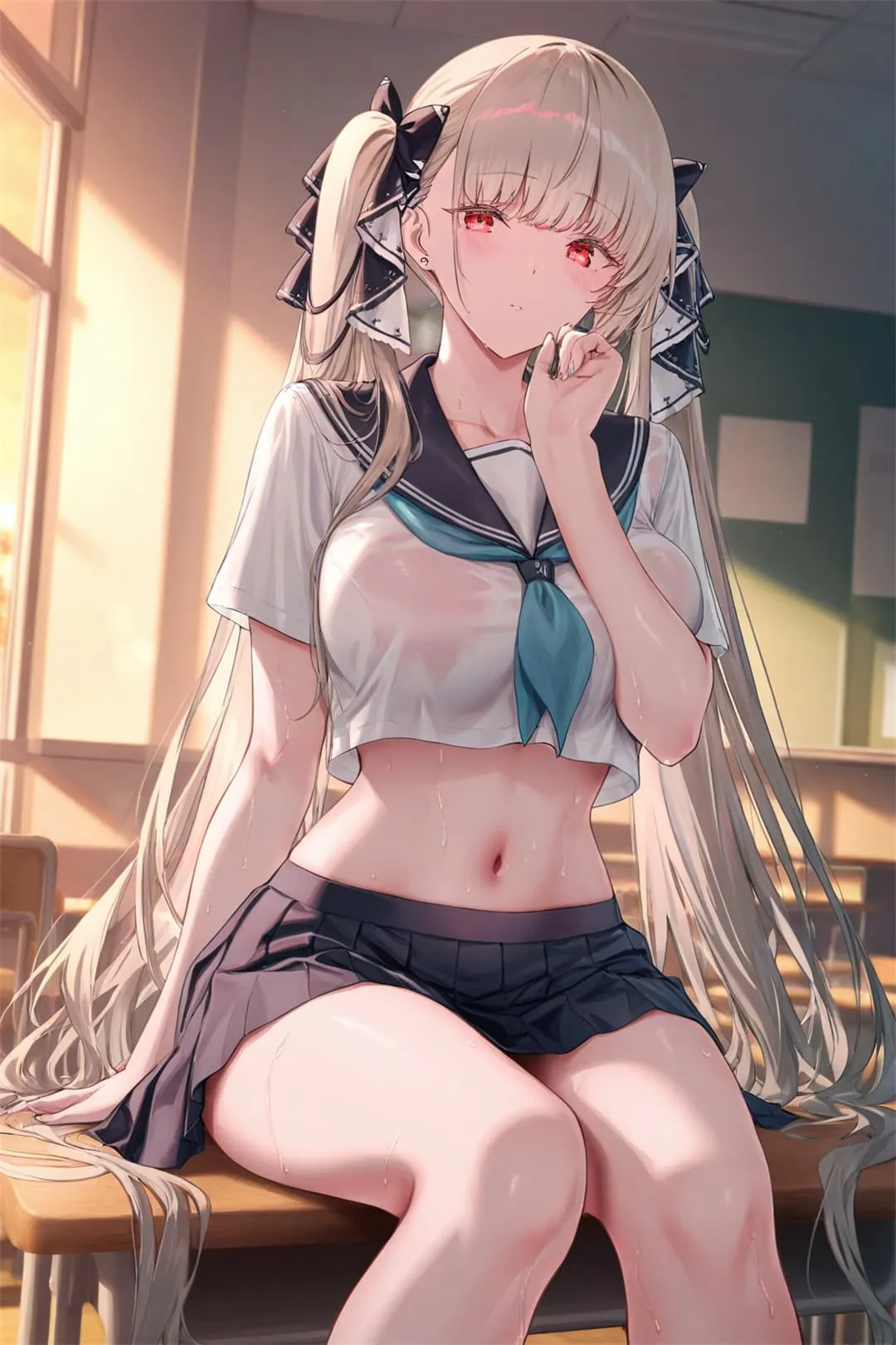 图片[7]-【插画精选】碧蓝档案 砂狼白子 早濑优香 星穹铁道 黑塔 会员动漫美图推荐（53张）-鹿星语