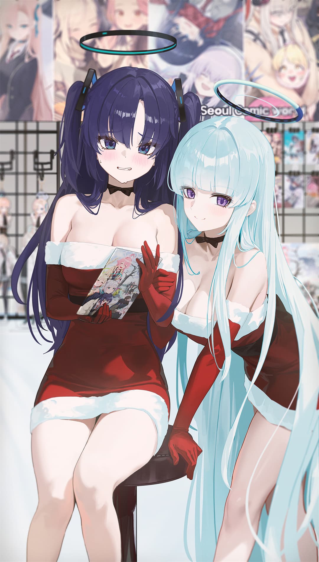 图片[7]-插画图片【插画精选】初音未来 碧蓝档案 砂狼白子 早濑优香 兔女郎 会员动漫美图推荐插画图片（30张）-鹿星语