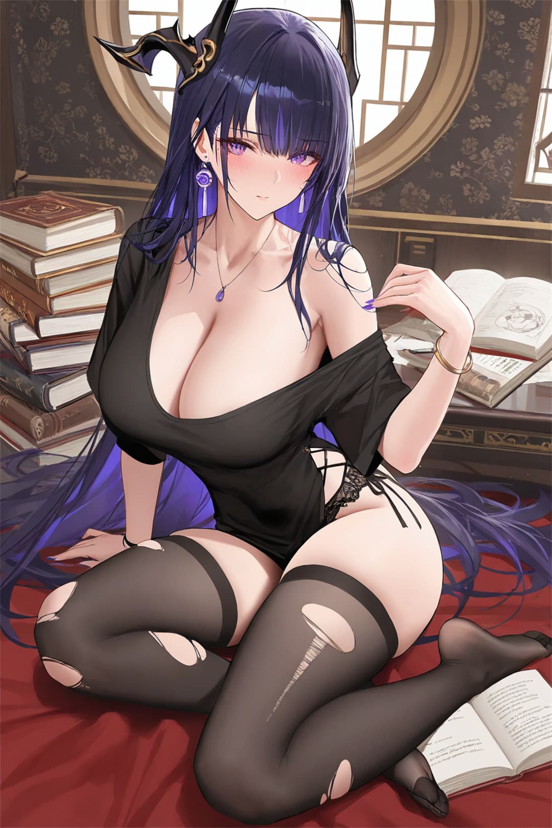 图片[5]-【插画精选】原神 申鹤 雷电将军 碧蓝航线 信浓 会员动漫美图推荐（共69张）-鹿星语