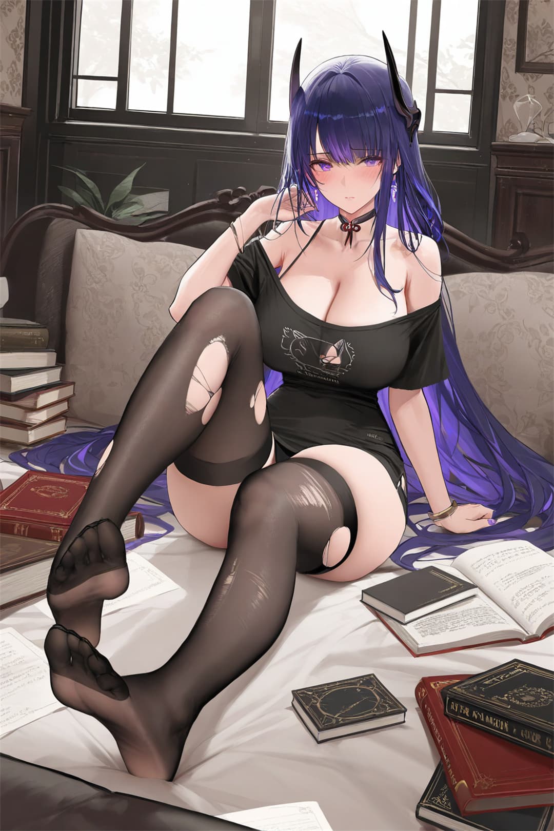 图片[6]-【插画精选】原神 申鹤 雷电将军 碧蓝航线 信浓 会员动漫美图推荐（共69张）-鹿星语