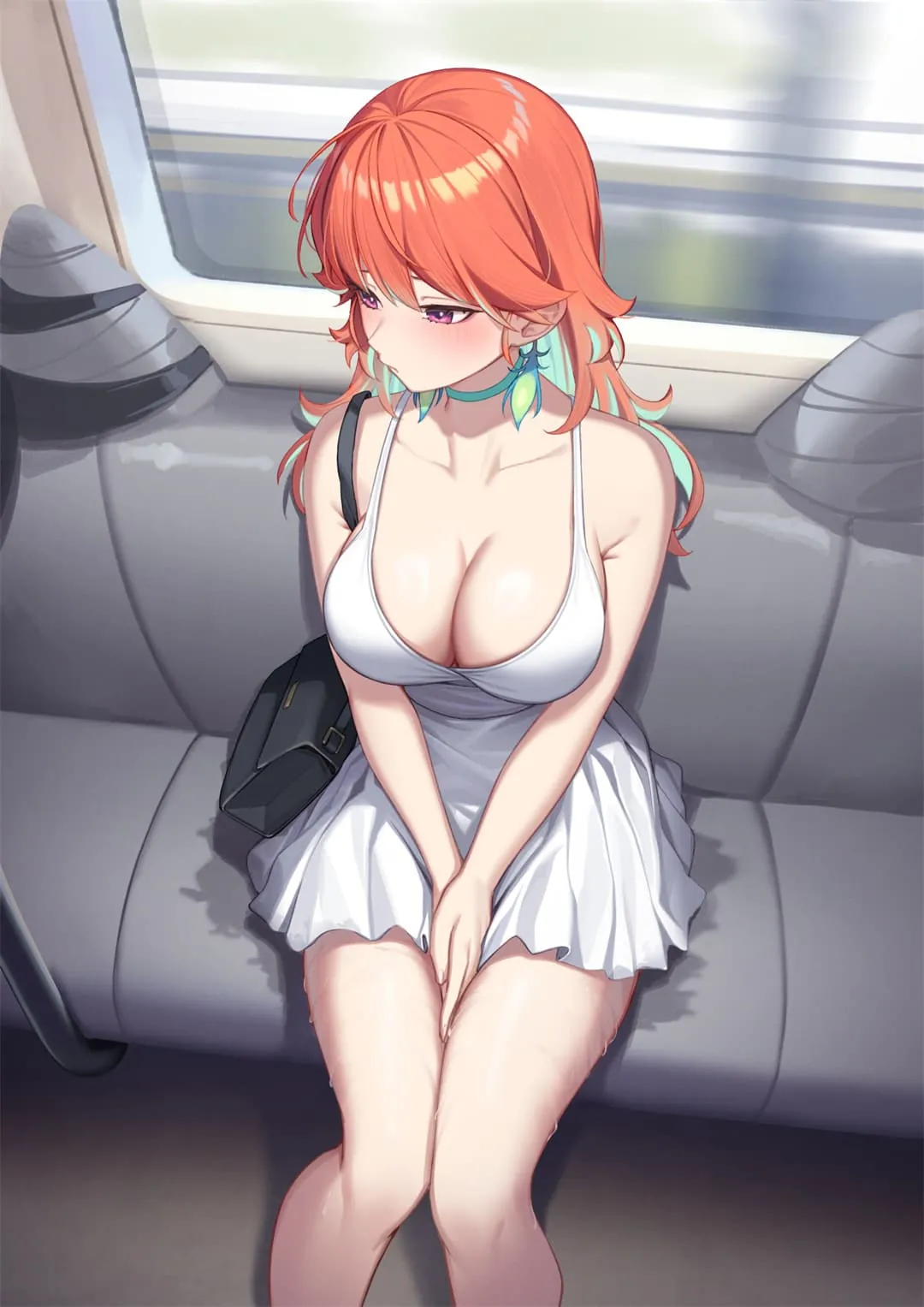 图片[3]-【插画精选】绝区零 星见雅 初音未来 虚拟主播 电车短裙 会员动漫美图推荐-鹿星语