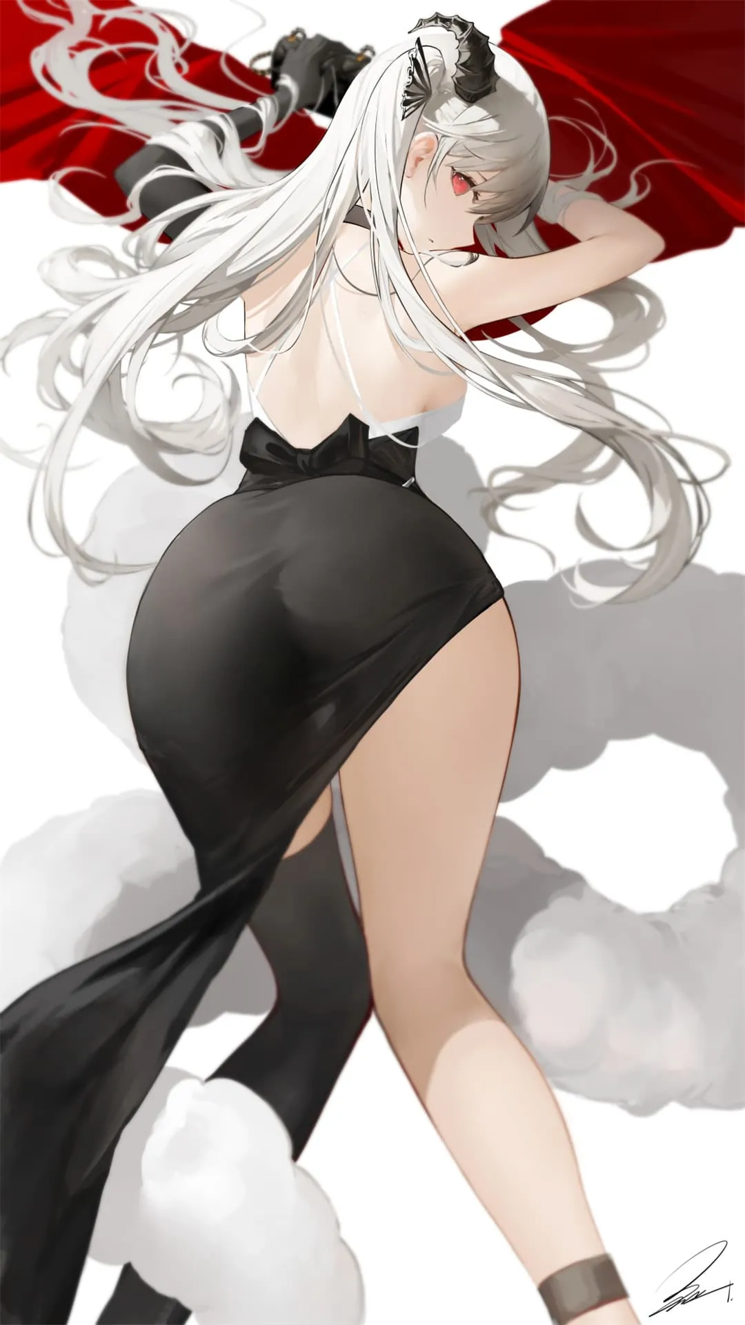 图片[4]-【插画精选】偶像大师 灰姑娘女孩 包臀裙 鹭泽文香 碧蓝航线 新泽西 会员动漫美图推荐-鹿星语