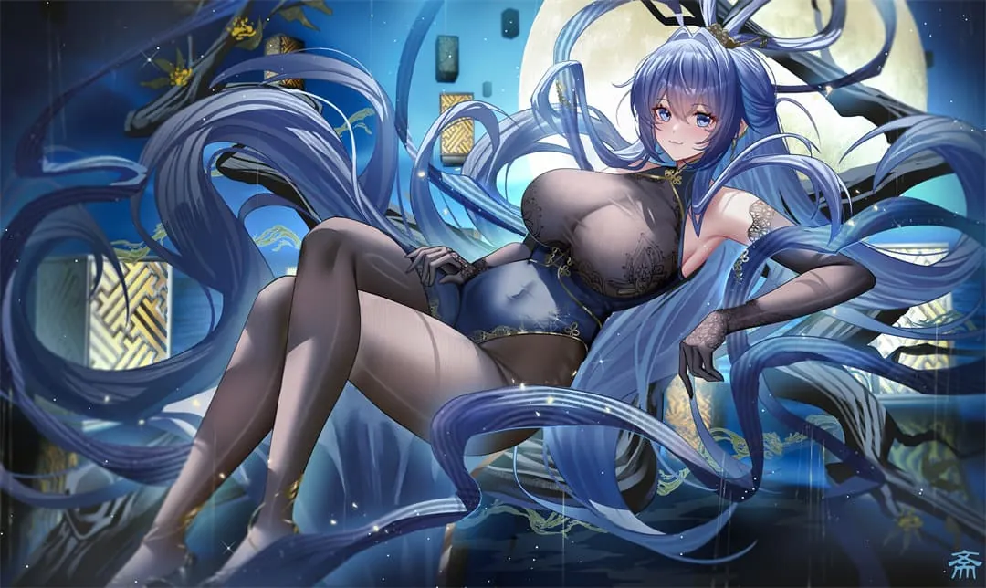 图片[5]-【插画精选】偶像大师 灰姑娘女孩 包臀裙 鹭泽文香 碧蓝航线 新泽西 会员动漫美图推荐-鹿星语